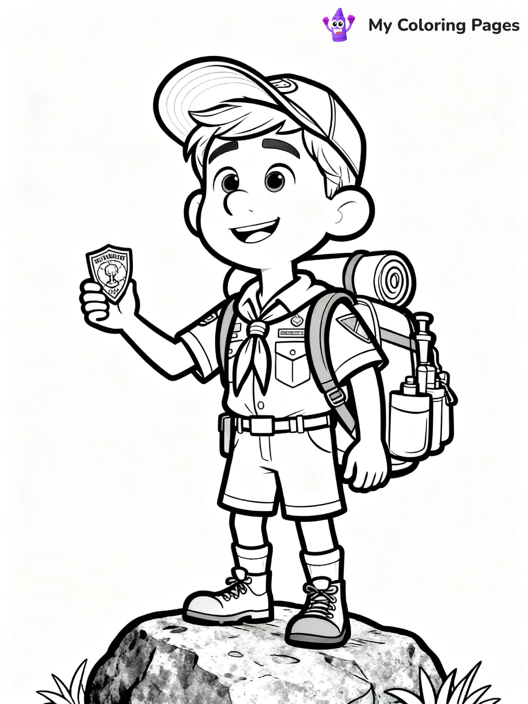 Up Coloring Pages - 1