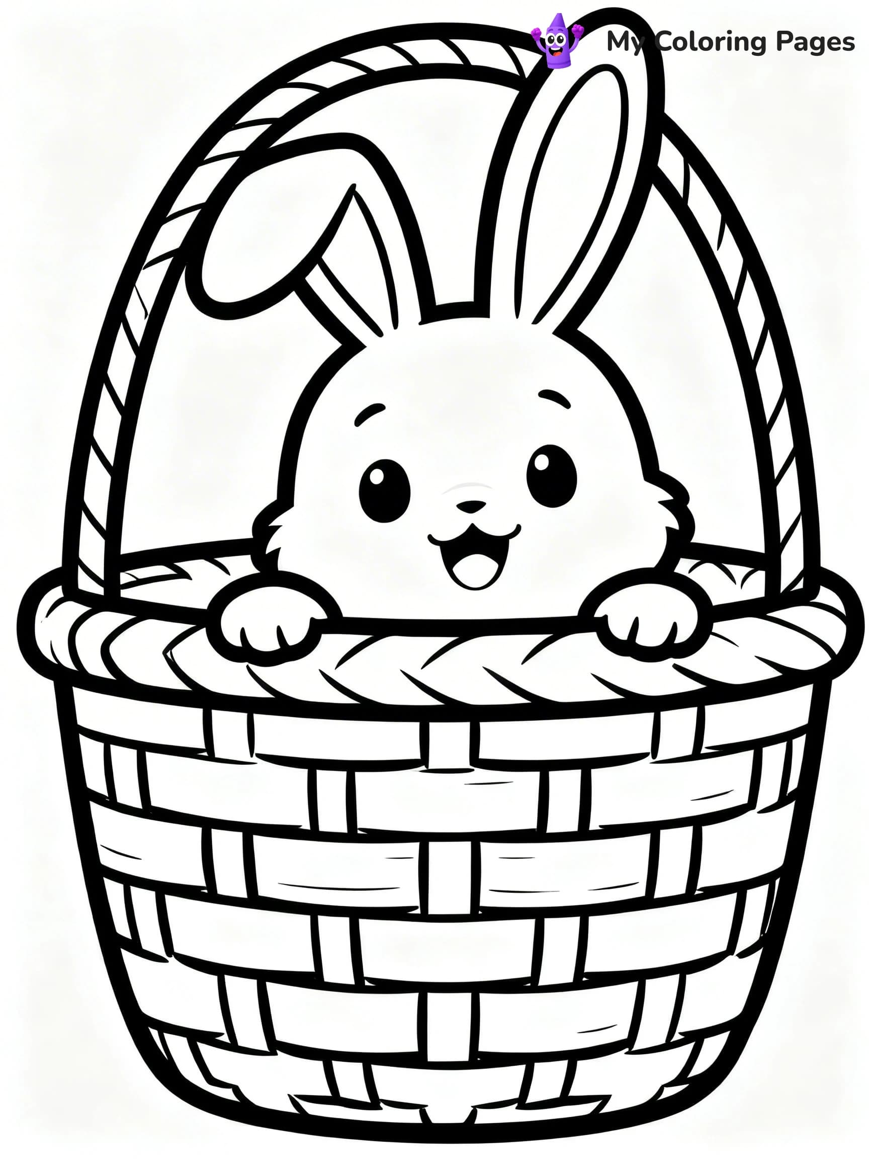 Easter Basket Coloring Pages - 20