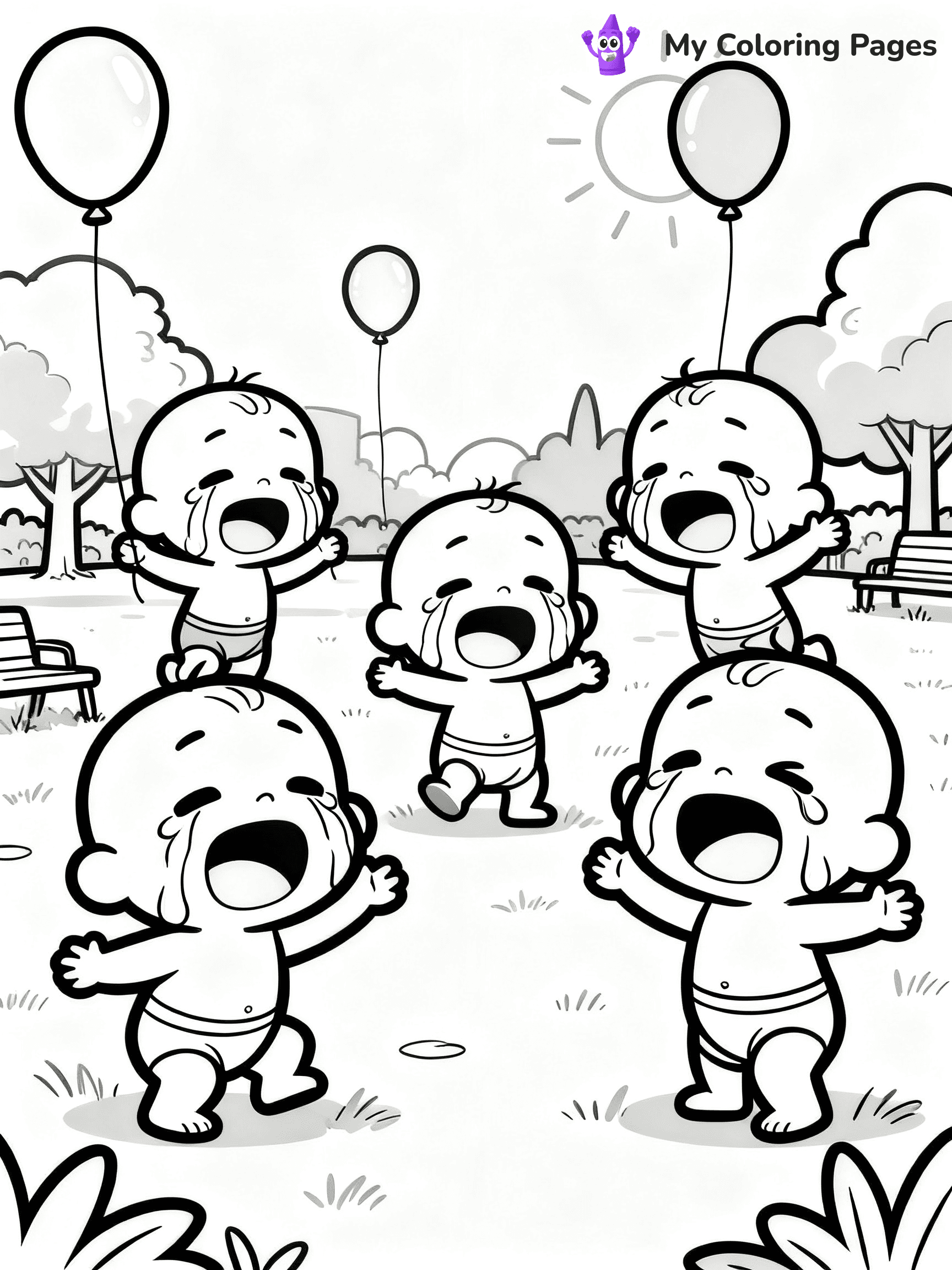 Cry Baby Coloring Pages - 38