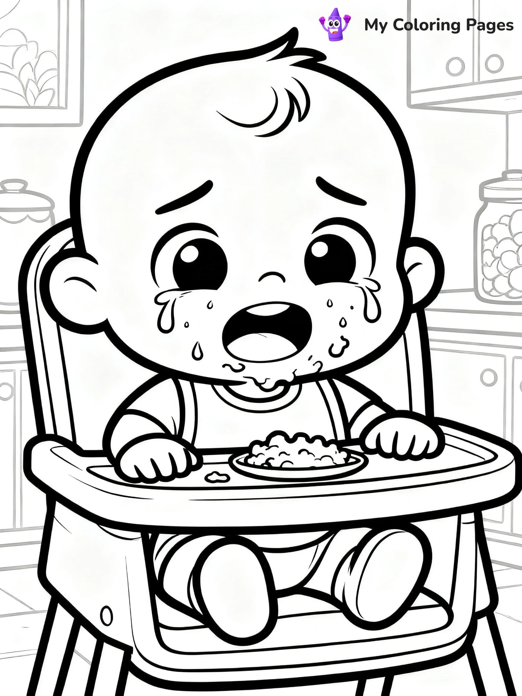 Cry Baby Coloring Pages - 24