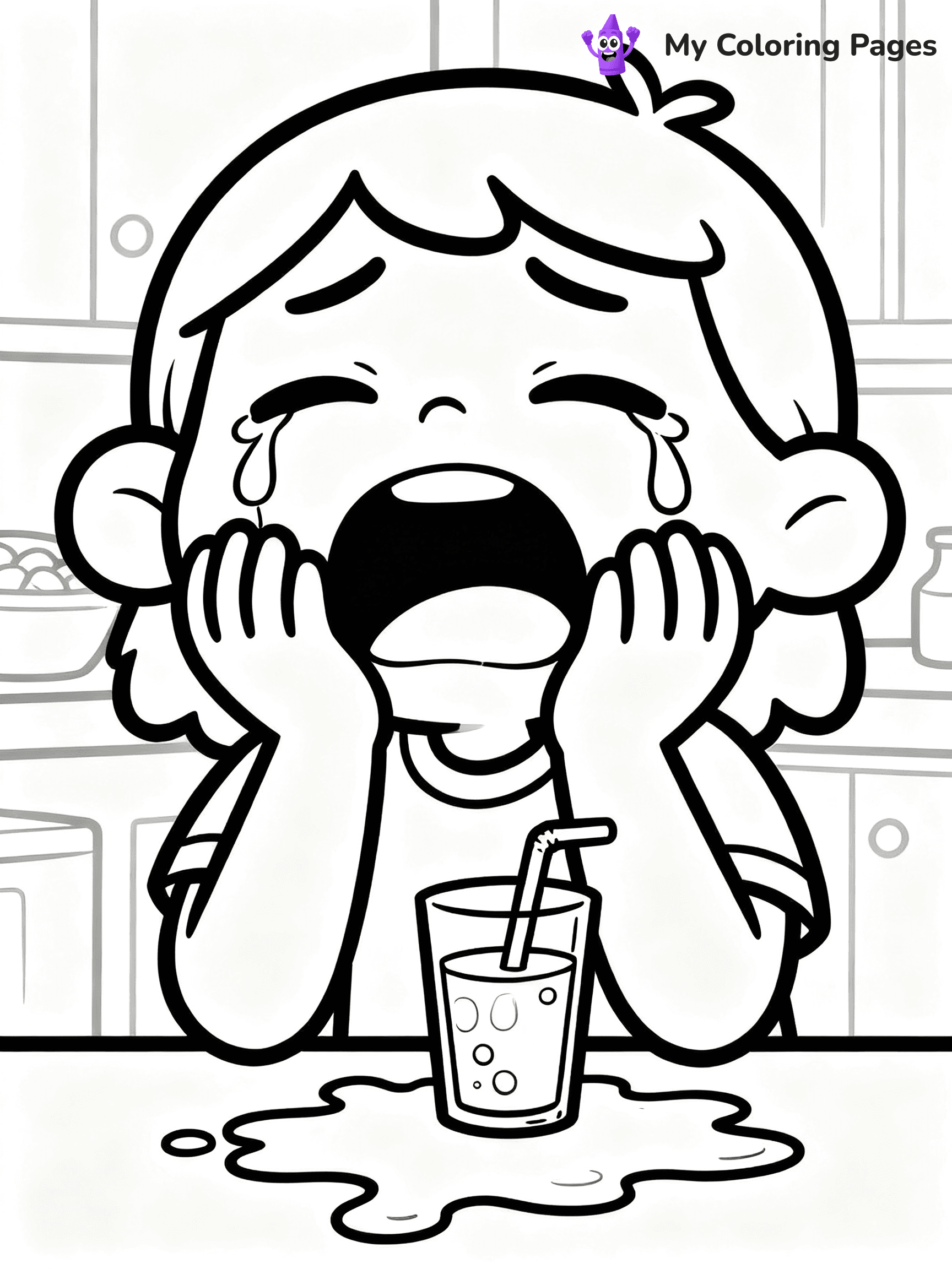 Cry Baby Coloring Pages - 19