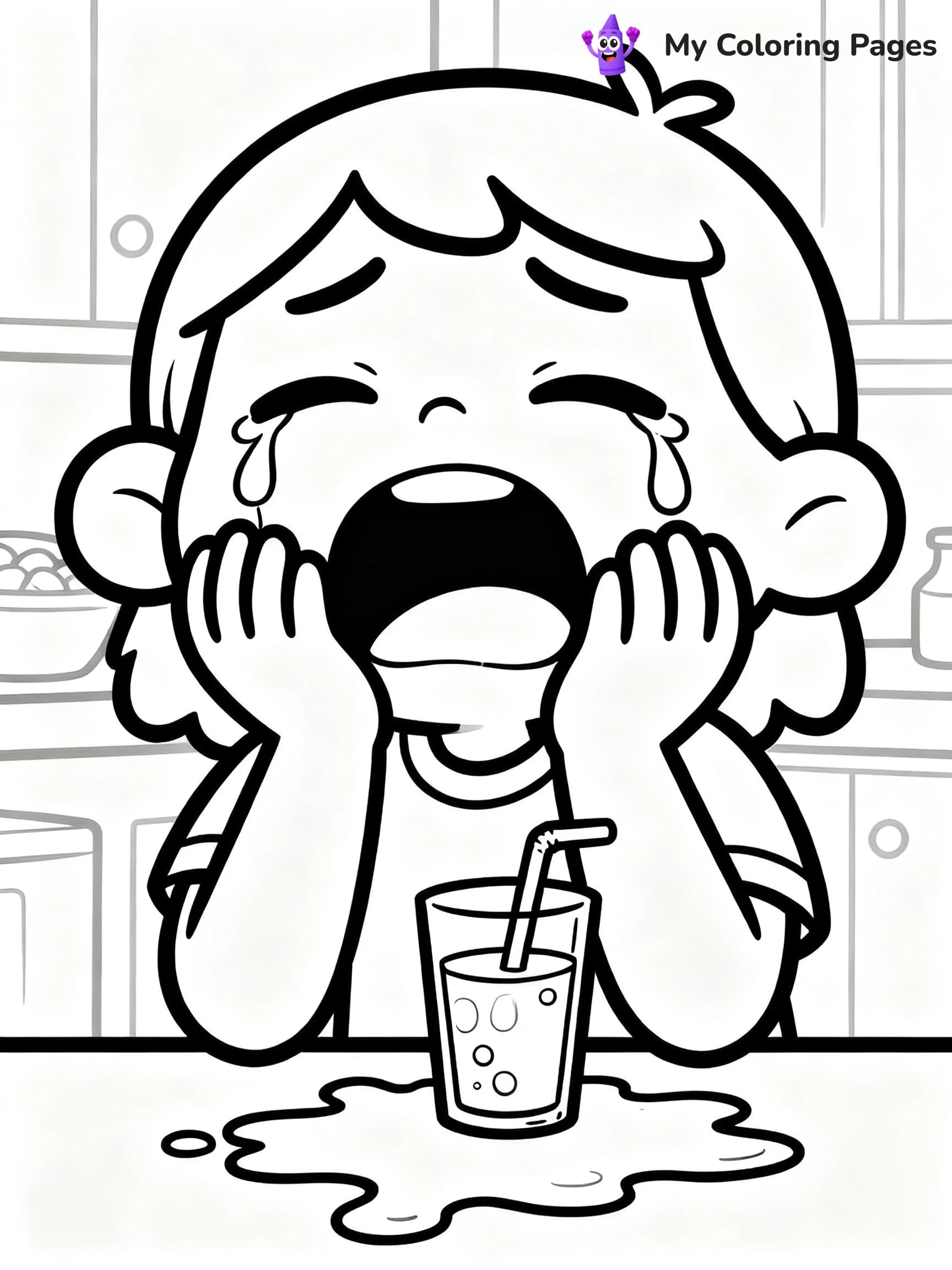 Cry Baby Coloring Pages - 19