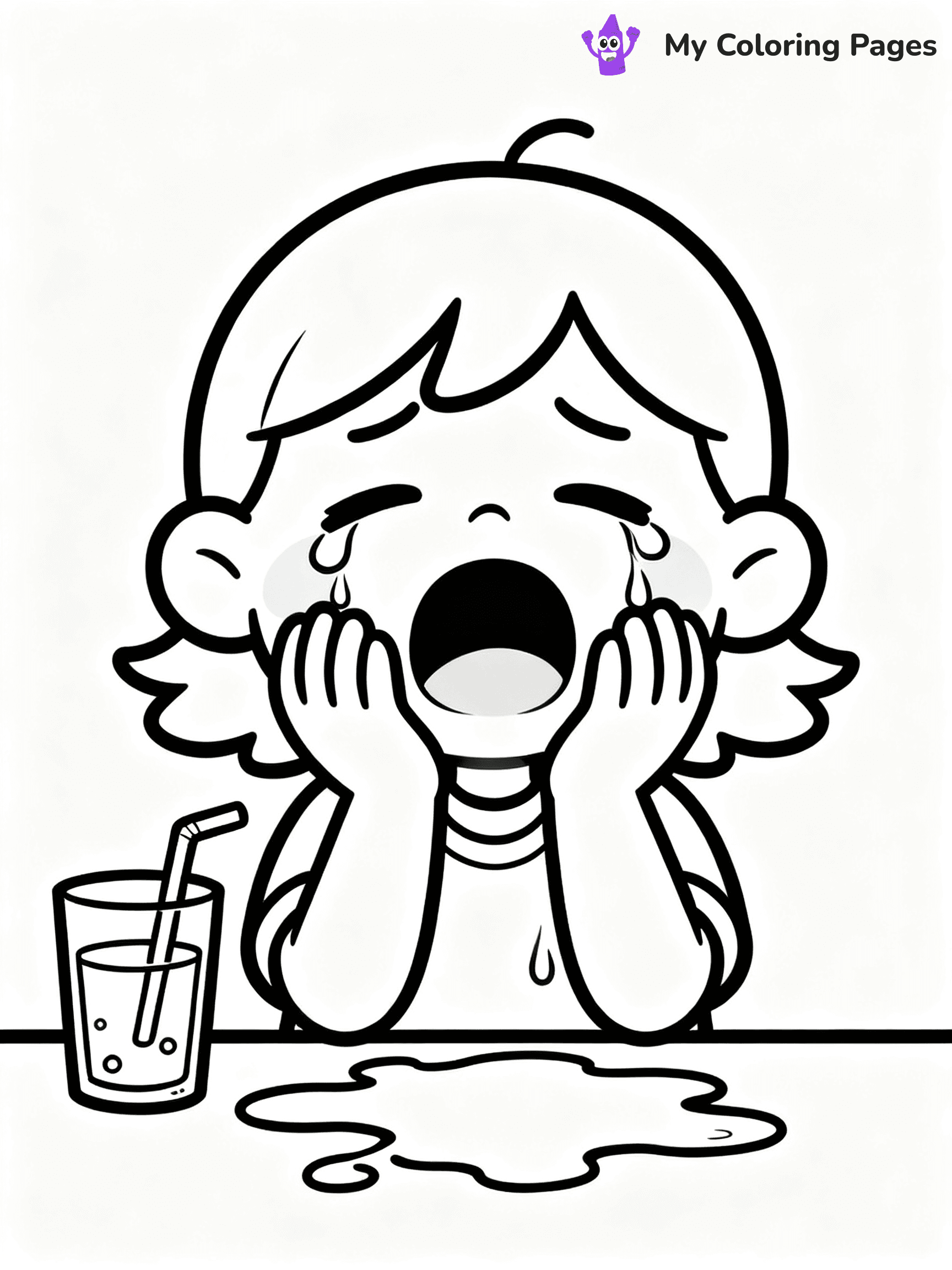 Cry Baby Coloring Pages - 18