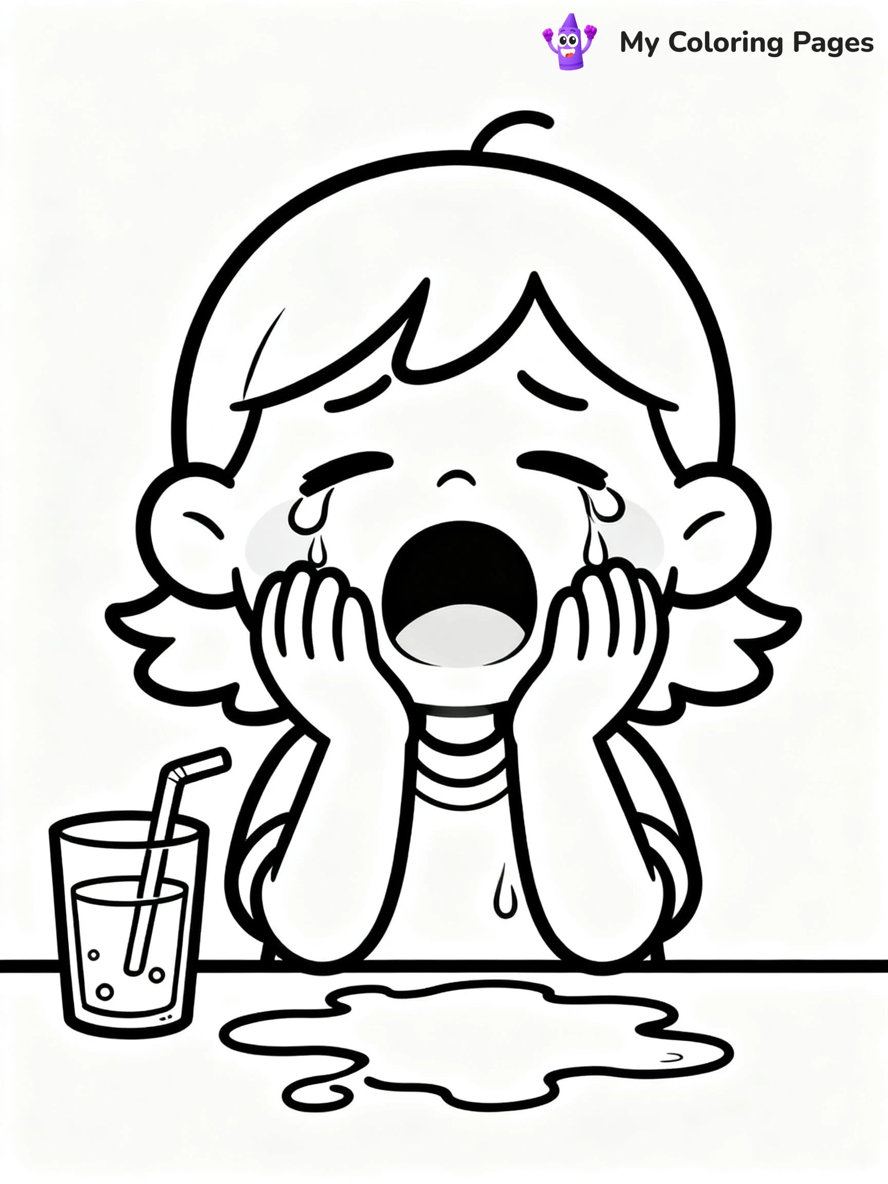 Cry Baby Coloring Pages - 18