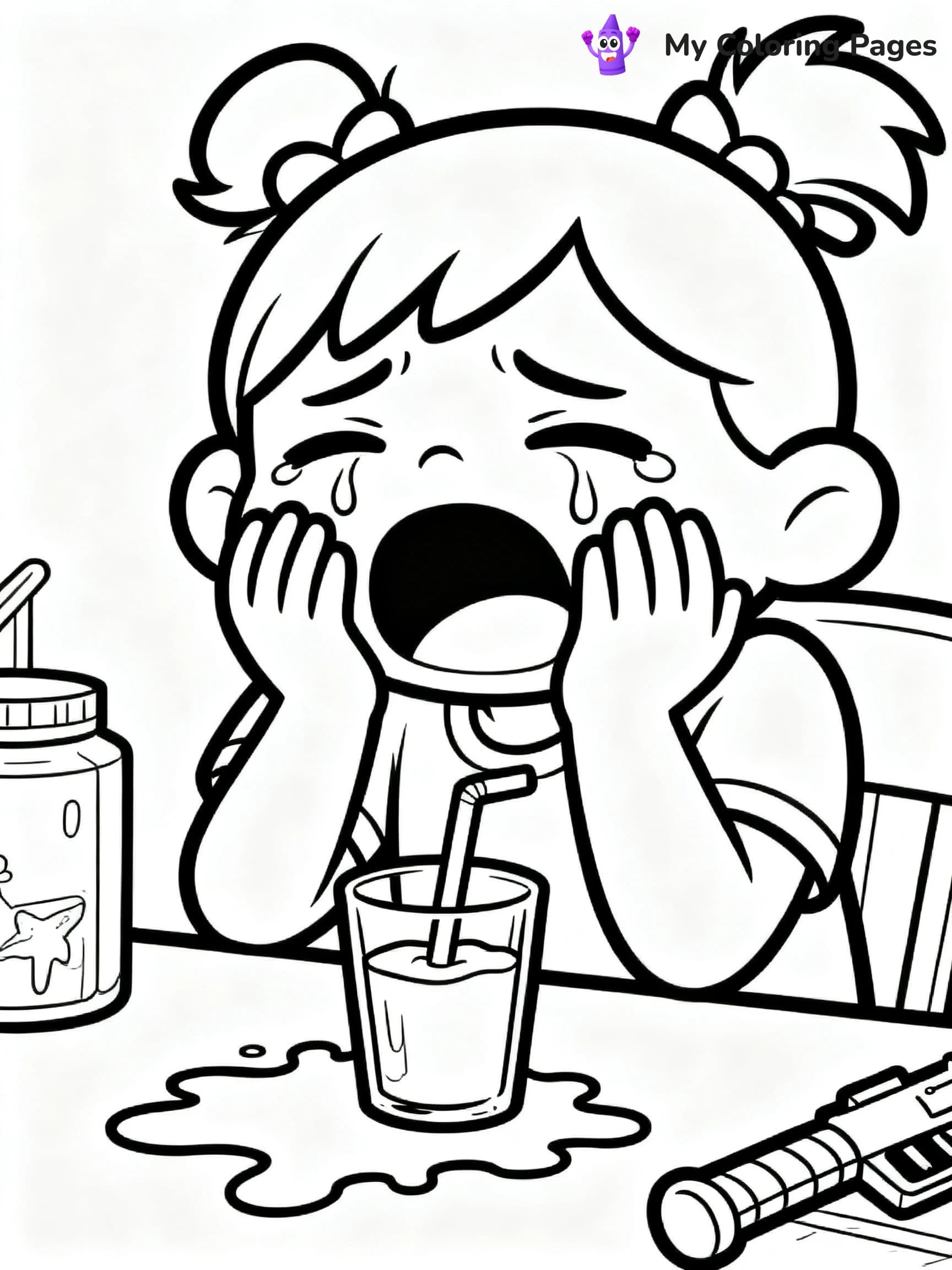Cry Baby Coloring Pages - 17