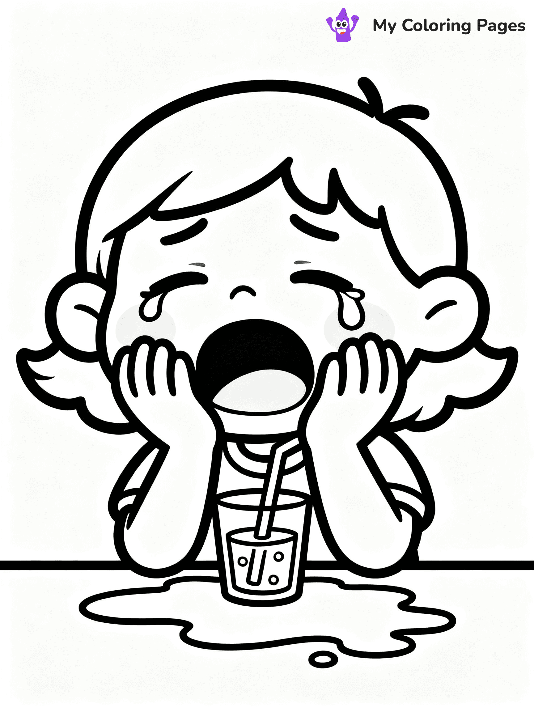 Cry Baby Coloring Pages - 15