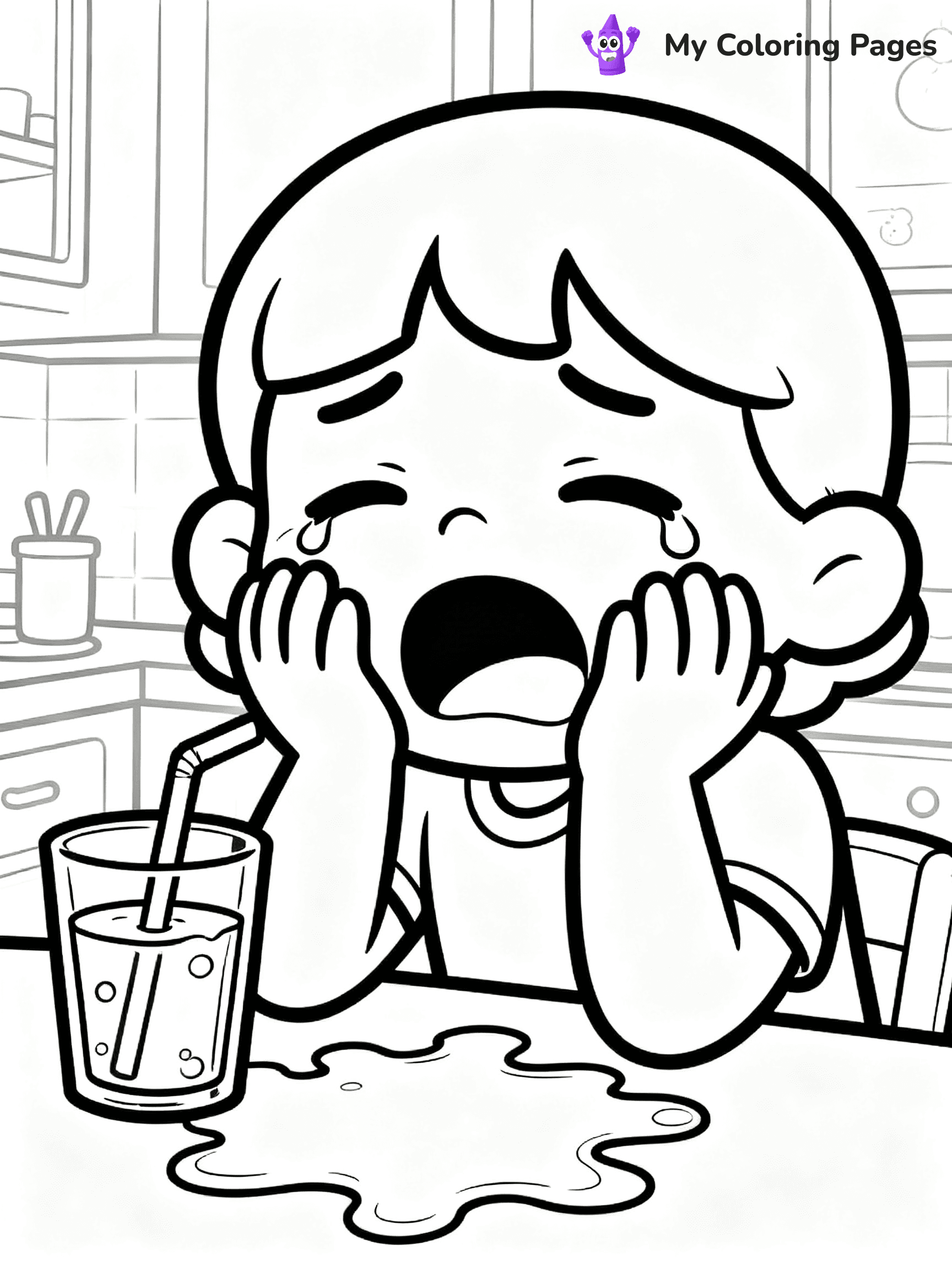 Cry Baby Coloring Pages - 14