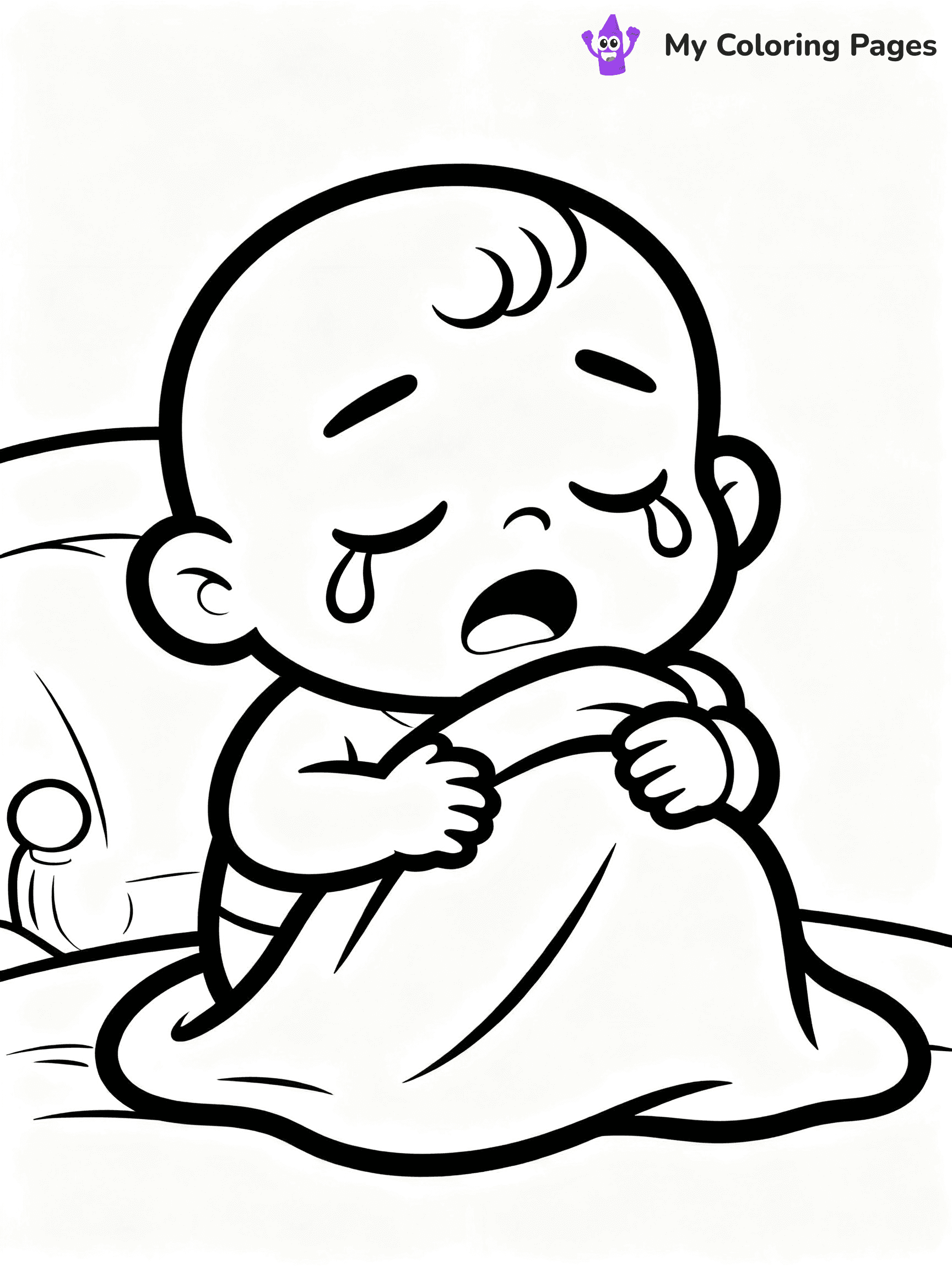 Cry Baby Coloring Pages - 13