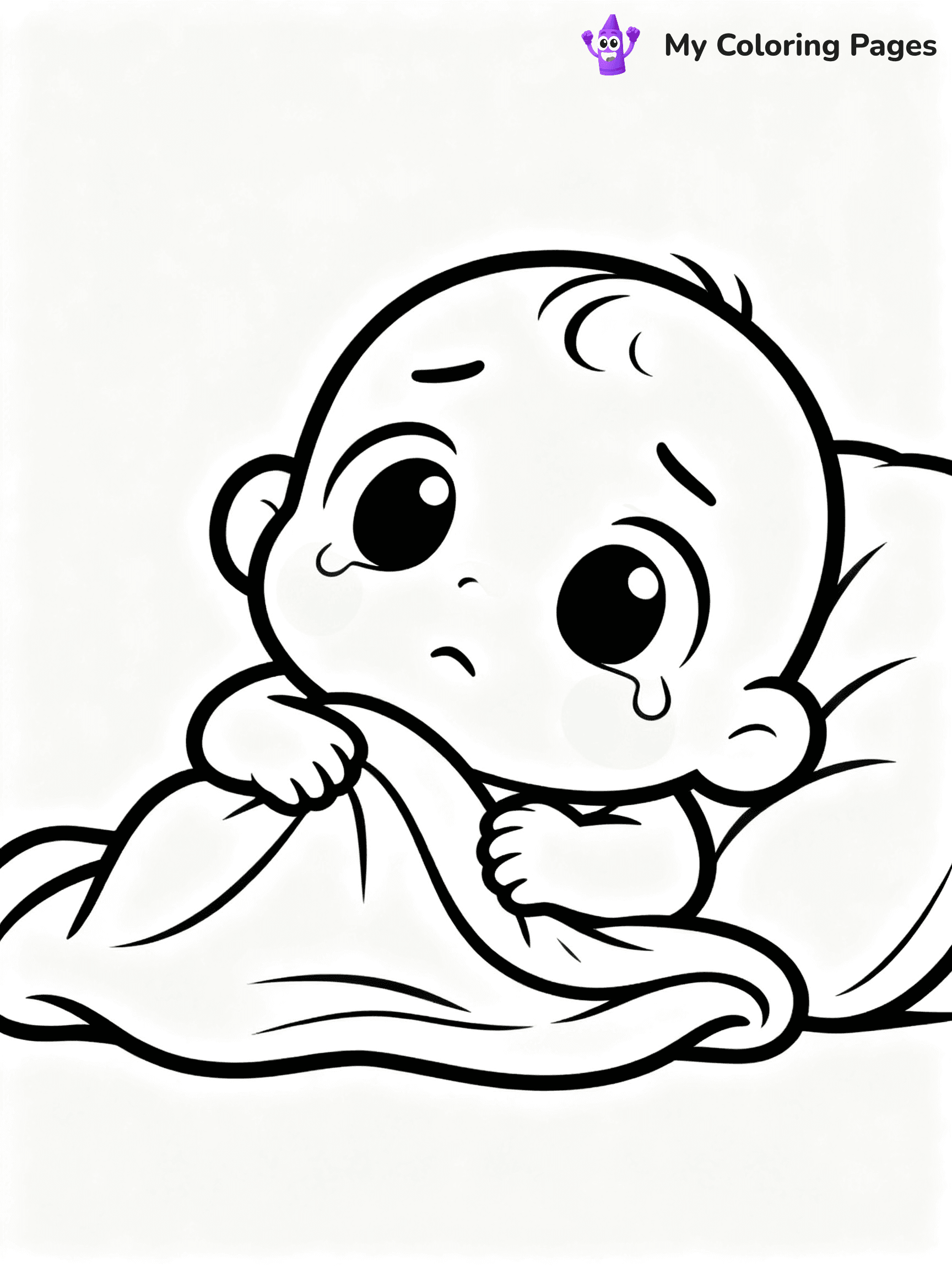 Cry Baby Coloring Pages - 12