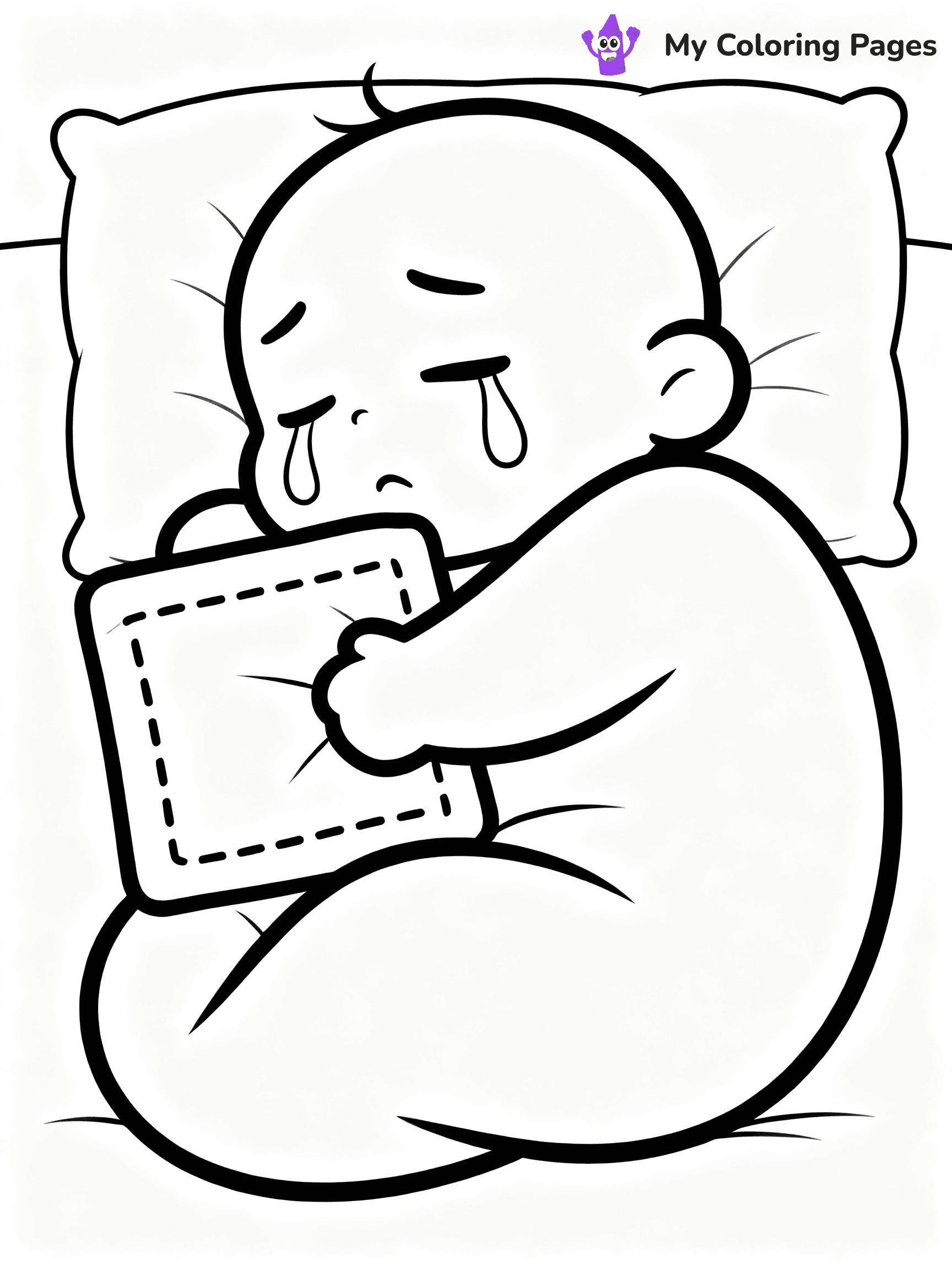 Cry Baby Coloring Pages - 11