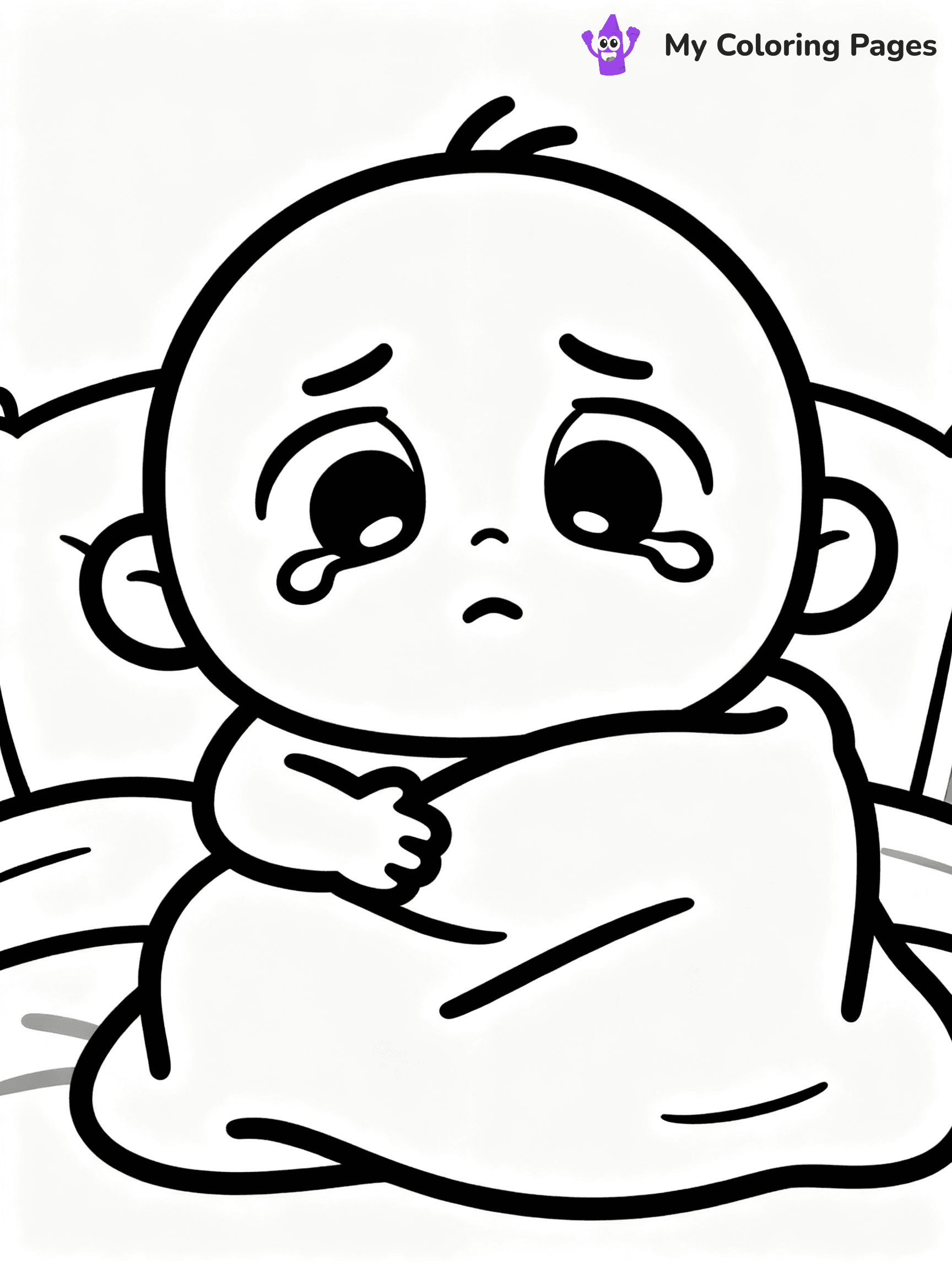 Cry Baby Coloring Pages - 10