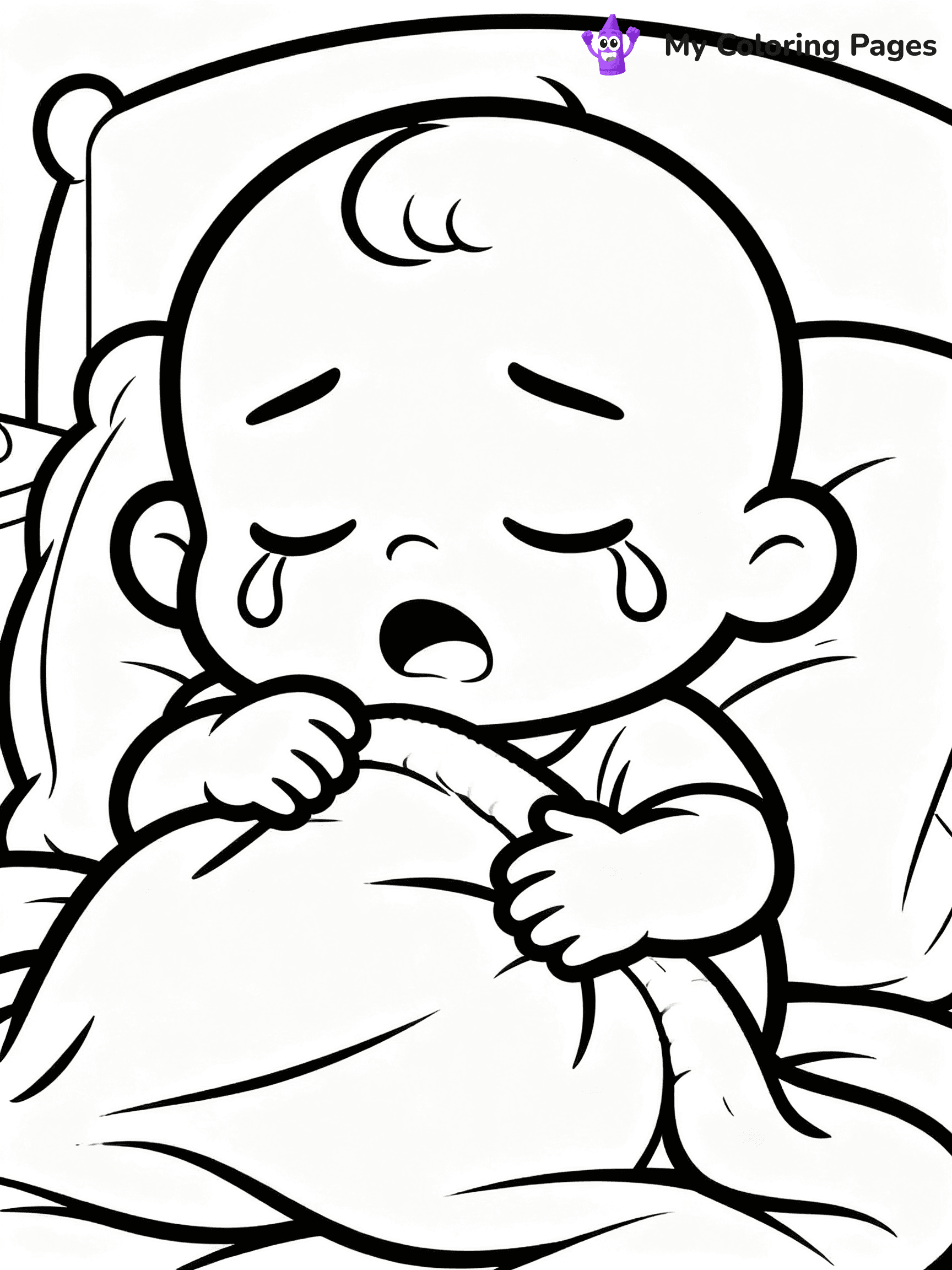 Cry Baby Coloring Pages - 9