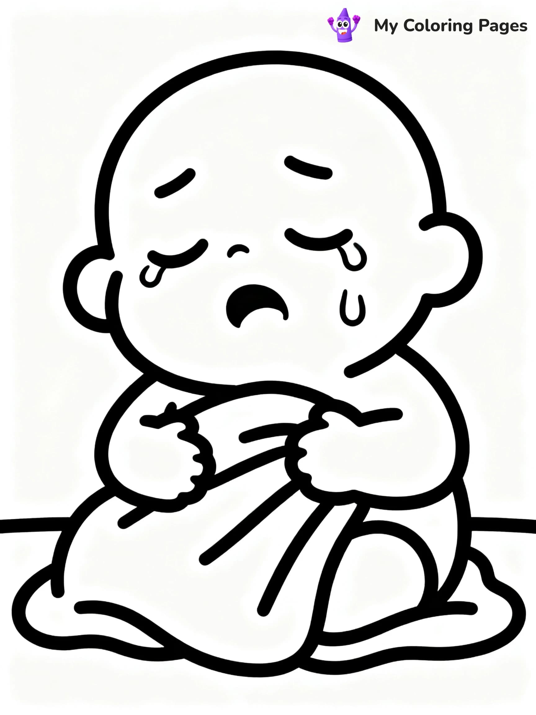 Cry Baby Coloring Pages - 8