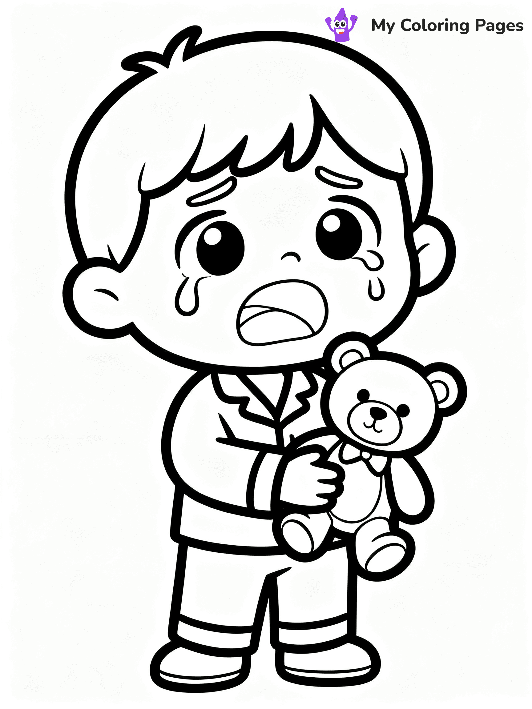 Cry Baby Coloring Pages - 6