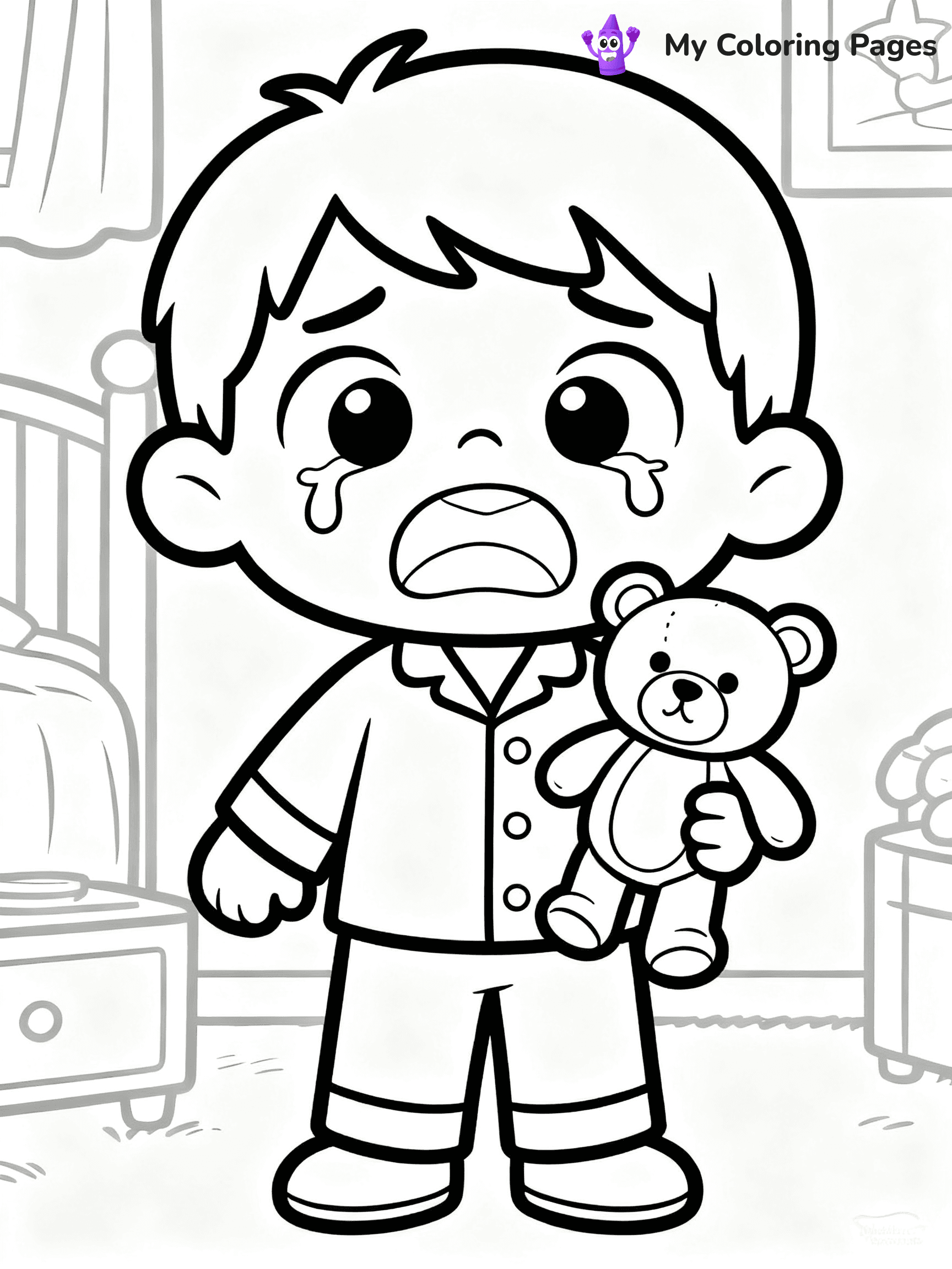 Cry Baby Coloring Pages - 5