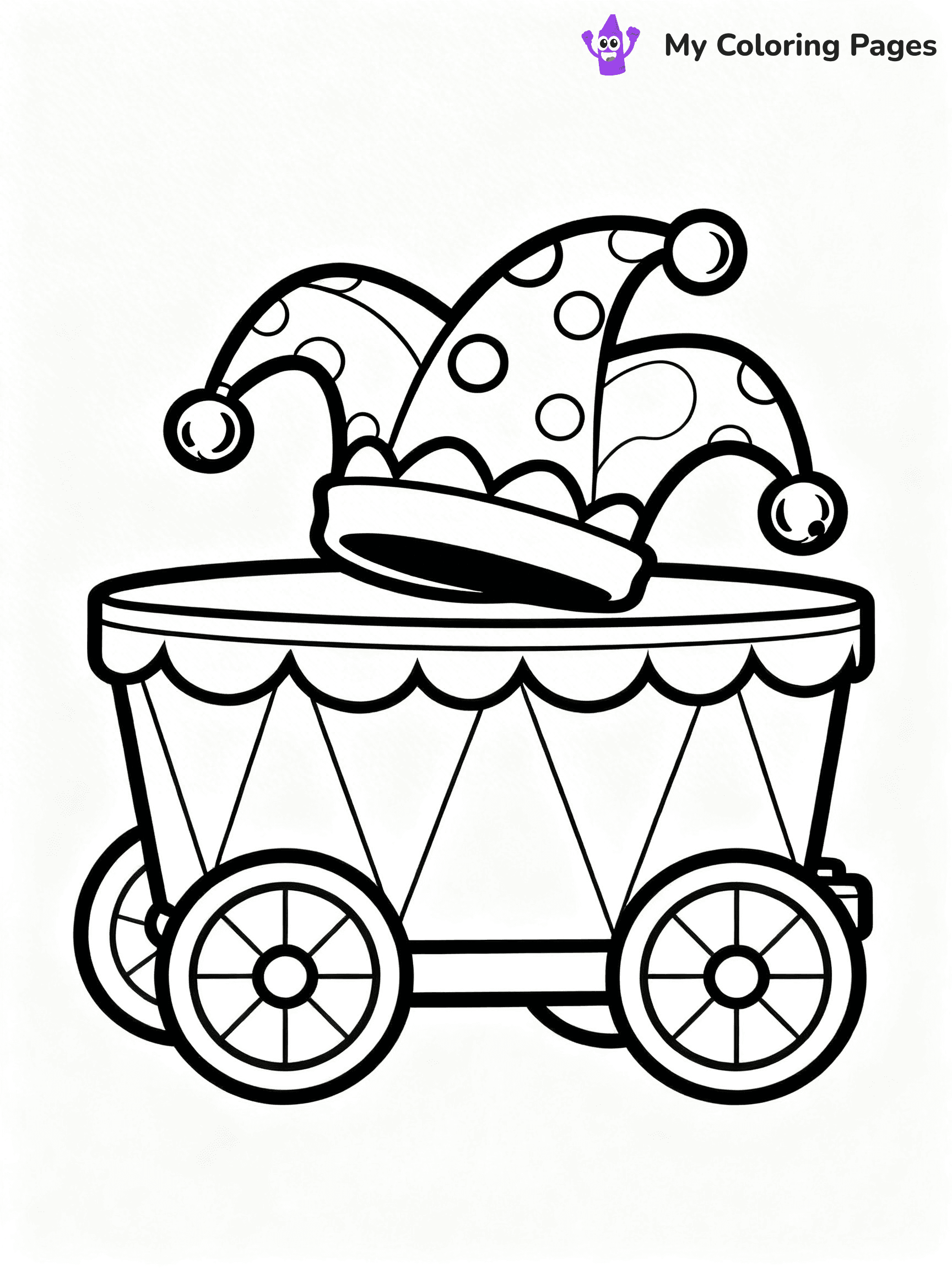 Mardi Gras Coloring Pages - 21