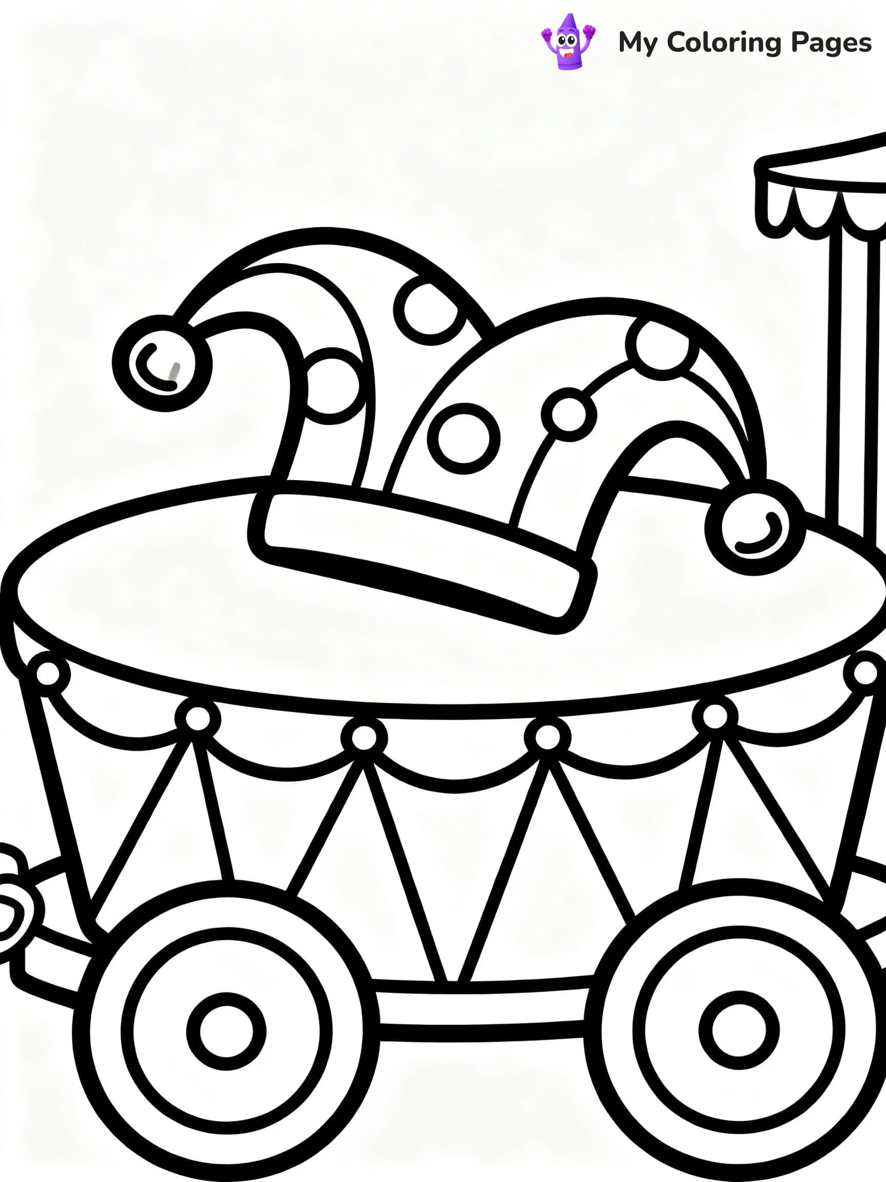 Mardi Gras Coloring Pages - 19