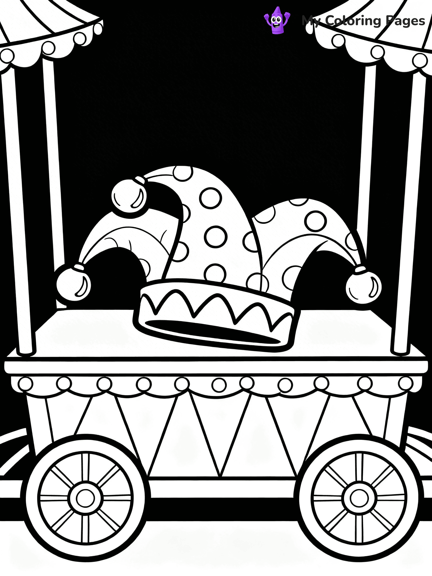 Mardi Gras Coloring Pages - 17