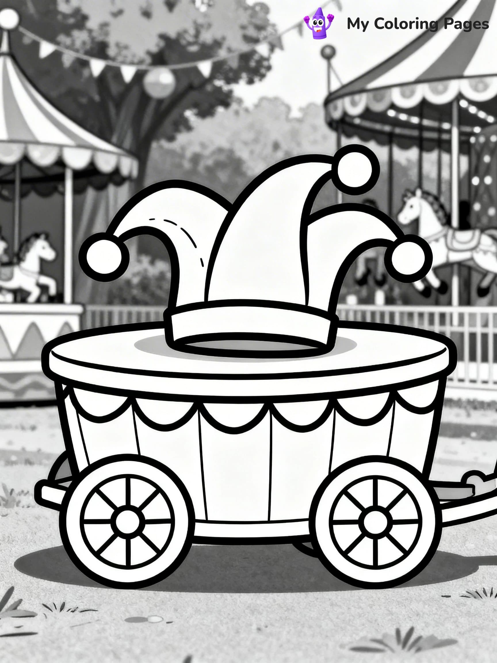 Mardi Gras Coloring Pages - 15