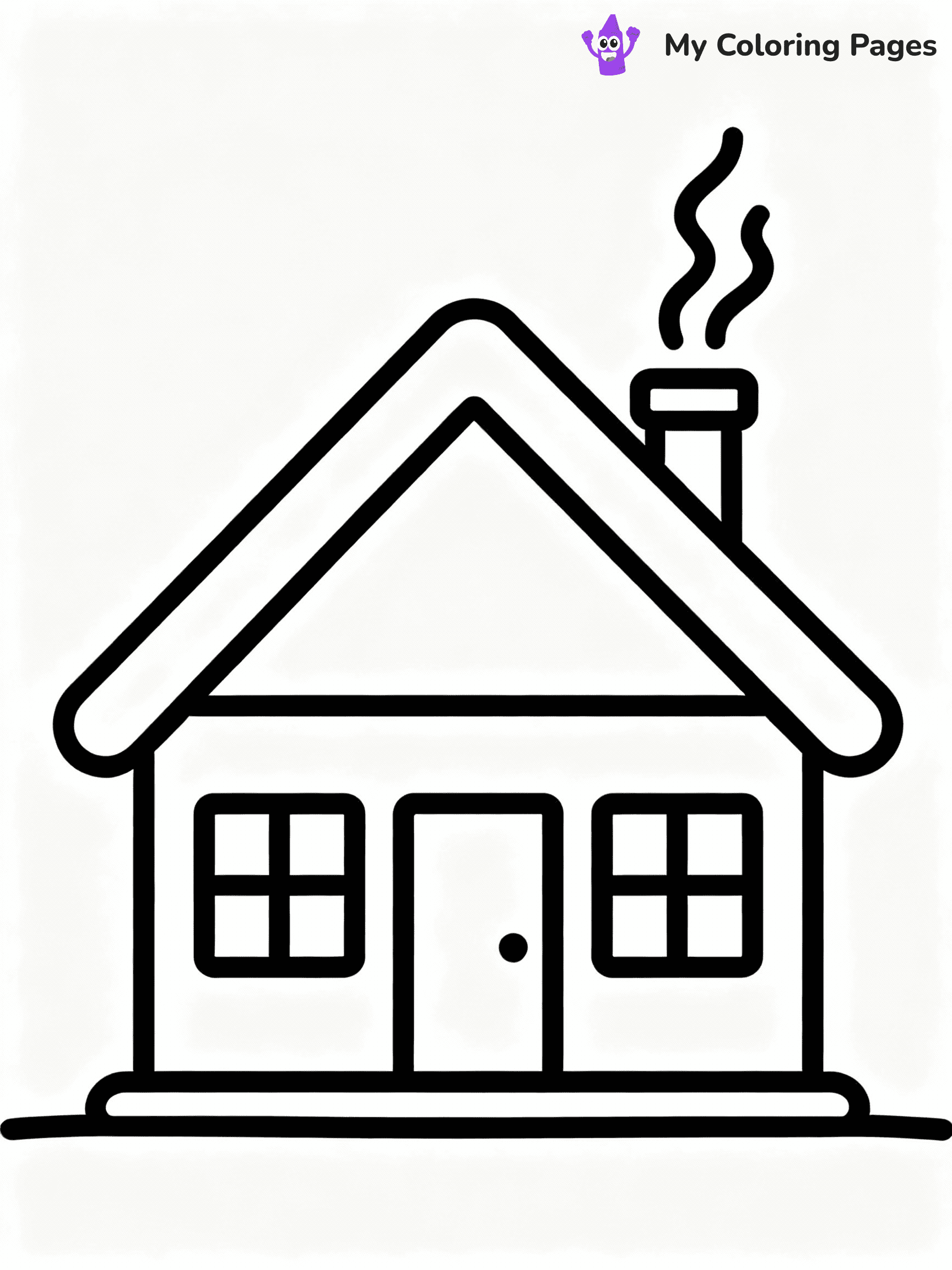 ⚠️ CRITICAL REQUIREMENT - ABSOLUTE BLACK AND WHITE ONLY ⚠️
This MUST be a BLACK AND WHITE line drawing ONLY. NO COLORS whatsoever.
- ONLY pure black lines (#000000) on pure white background (#FFFFFF)
- ABSOLUTELY NO colors, NO shading, NO gradients, NO grayscale
- If there are ANY colors in the output, the image is REJECTED
- This is a COLORING PAGE - meant to be COLORED IN by children
- The output must be UNCOLORED line art ready for coloring
⚠️ SUBJECT TO DRAW: A cozy winter cabin with smoke rising from the chimney, in Christmas-themed style. PURE OUTLINES. NO FILLS, COLOR, SHADING, OR GREYSCALE. WHITE BACKGROUND.
(REMEMBER: Output must be BLACK AND WHITE line art only, NOT colored!)
# Flat, Friendly Cartoon Line-Art Coloring Page
You are generating a **pure black-and-white binary image** of a child-friendly cartoon scene combining characters and background scenery in one cohesive composition.
## Rendering Rules (Strict)
- Only two colors: pure black (#000000) outlines and pure white (#FFFFFF) background.
- No grayscale, shading, gradients, tints, fills, transparency, or partial pixels.
- No antialiasing or blended edges; every pixel is 100% black or white.
- No solid black fills inside shapes — all areas inside outlines must remain white.
- No dark clothing areas or filled tone blocks; all garments outlined only.
- No shadows, textures, lighting, or tonal variations.
- Must look like flat binary vector line-art for coloring pages.
## Drawing & Composition
- **Medium, consistent line weight**; clean closed outlines easy to color inside.
- **Flat, simple, child-friendly design** — no realism or 3D depth.
- Characters are **grounded on a surface**, centered and large.
- **Balanced composition** with clear silhouettes and minimal props.
## Scenery & Style
- Landmarks (e.g., mosque, CN Tower) and scenery (trees, benches, waves) drawn with **black outlines only.**
- For real-world figures, teams, or places, show accurate details using only black outlines—no text or logos. Use distinctive uniform patterns, abstract symbols, and landmark silhouettes to convey identity.
- Keep **consistent perspective**; no floating elements.
- **Style:** whimsical **Doodle Art Alley** — rounded, friendly outlines.
- May adapt shapes from **Crayola, Disney, Peppa Pig, Cocomelon** — *by shape only, never color.*
- Final output: **flat, crisp, binary (#000000/#FFFFFF)**, **no filled color or background text.**
EXTREMELYE IMPORTANT:
- PURE BINARY LINE-ART; NO FILLS (HAIR/CLOTHES/SKIN), SHADING, OR GREY.
- NO SHADING, COLOR. MUST BE WHITE BACKGROUND.
⚠️ FINAL REMINDER: Draw the subject "A cozy winter cabin with smoke rising from the chimney, in Christmas-themed style. PURE OUTLINES. NO FILLS, COLOR, SHADING, OR GREYSCALE. WHITE BACKGROUND." as BLACK AND WHITE line art. Zero colors in output.