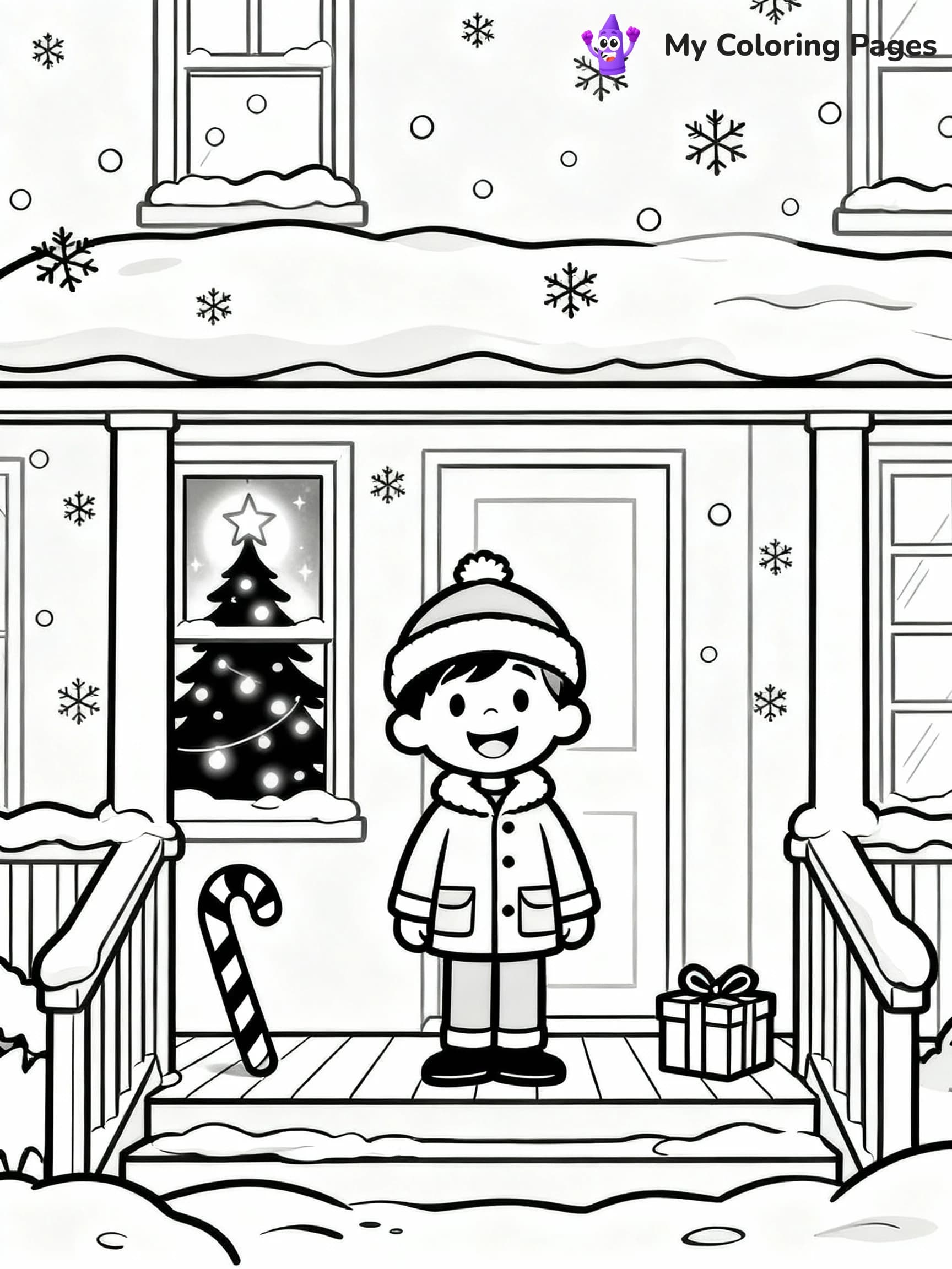 Christmas Coloring Pages - 7