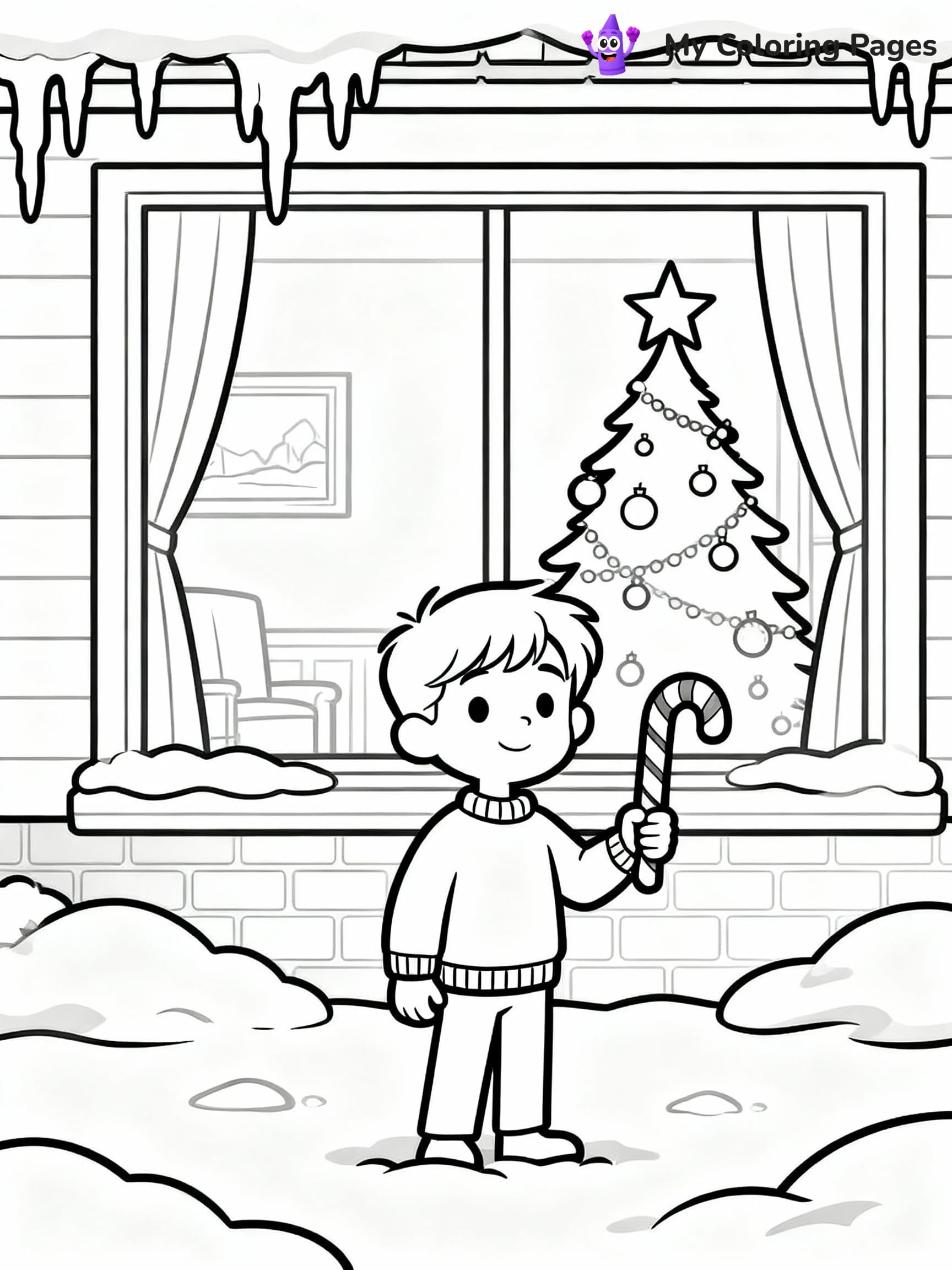 Christmas Coloring Pages - 6