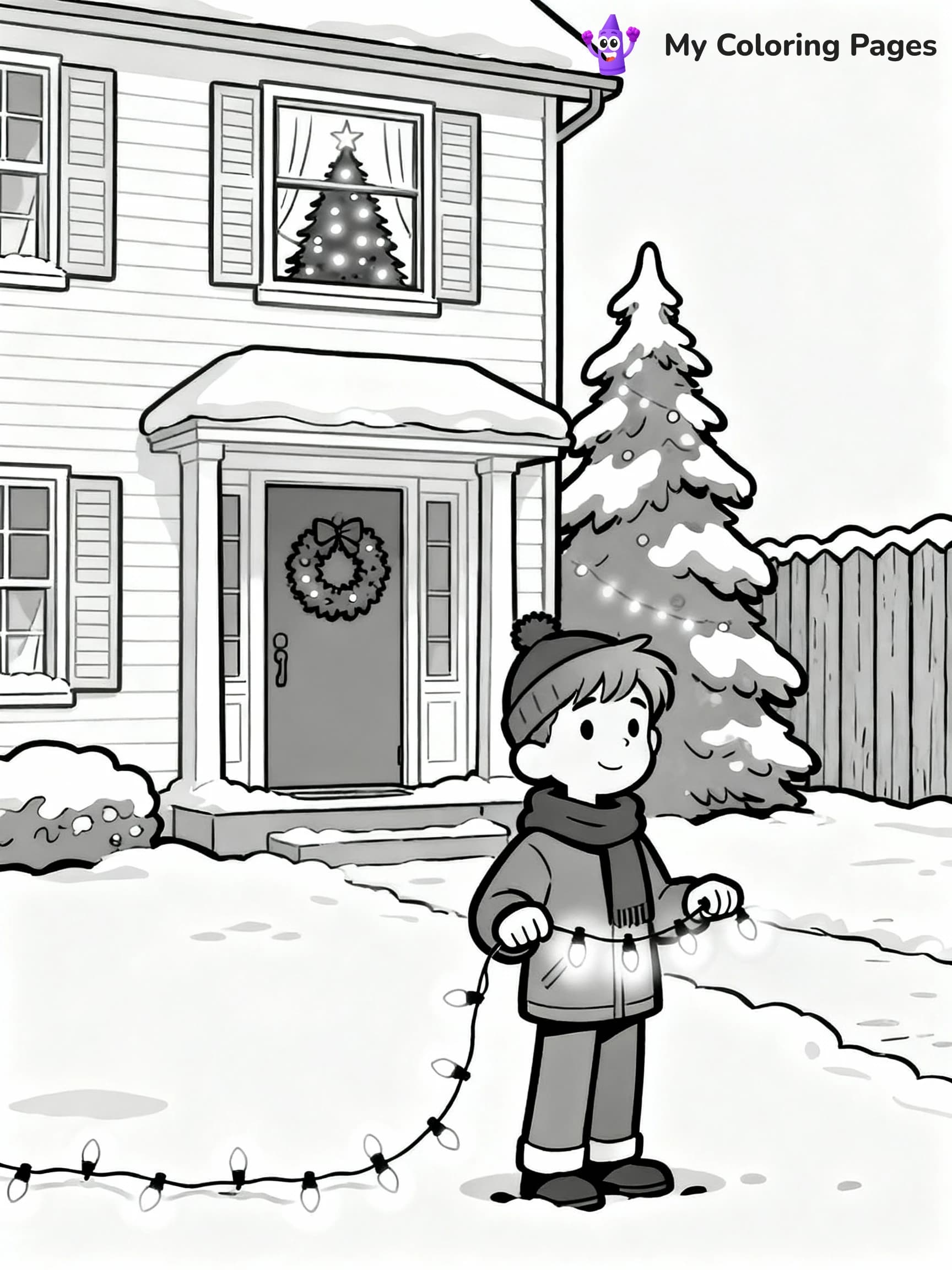 Christmas Coloring Pages - 2