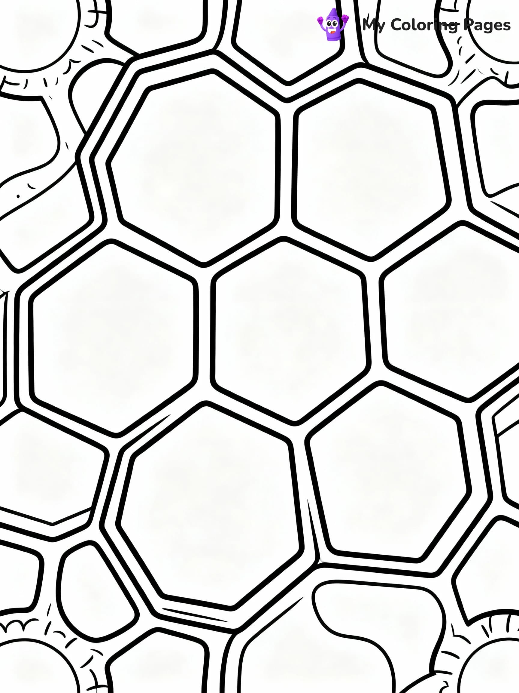 Geometric Coloring Pages - 22