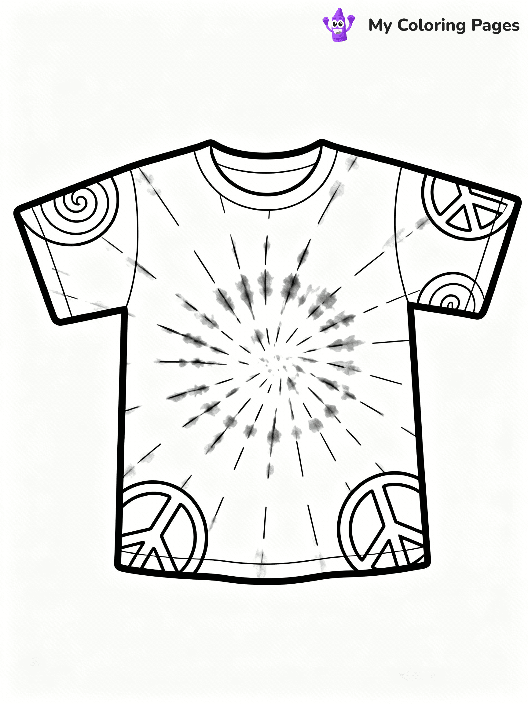 Hippie Coloring Pages - 24