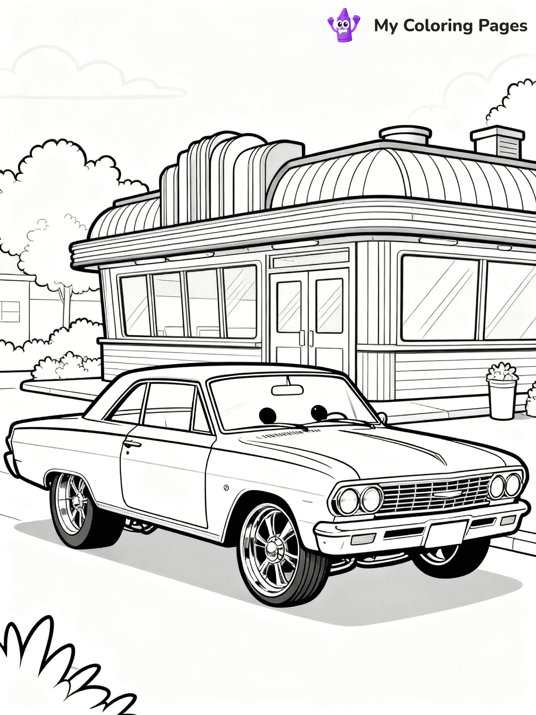 Lowrider Coloring Pages - 24