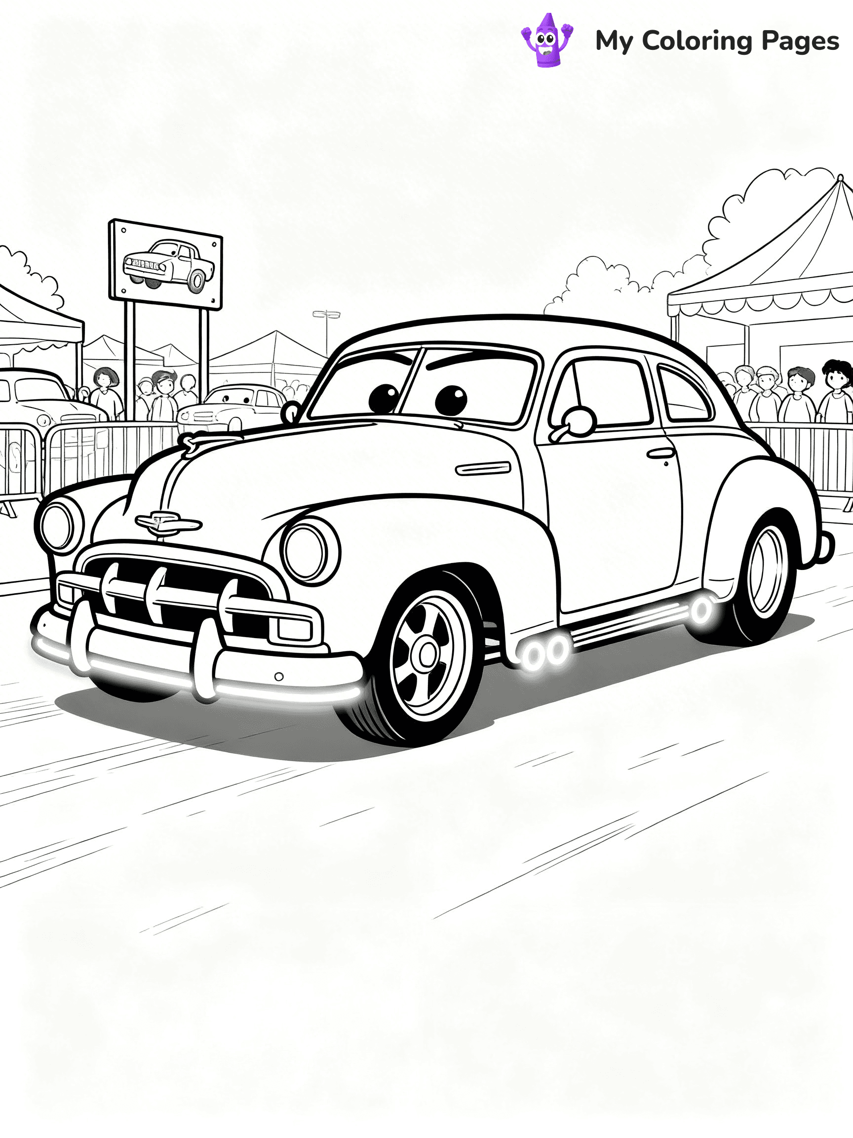 Lowrider Coloring Pages - 9