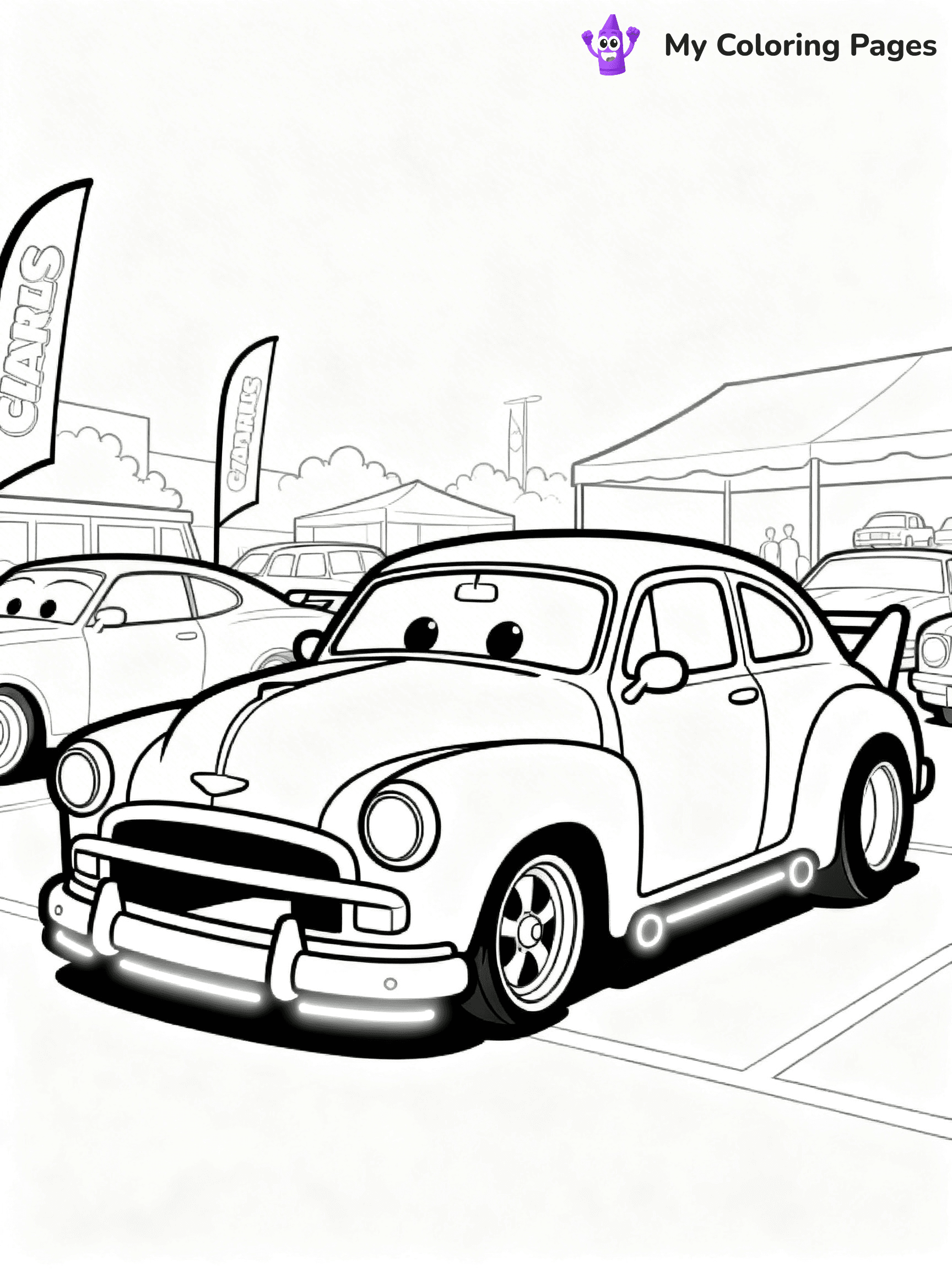 Lowrider Coloring Pages - 3