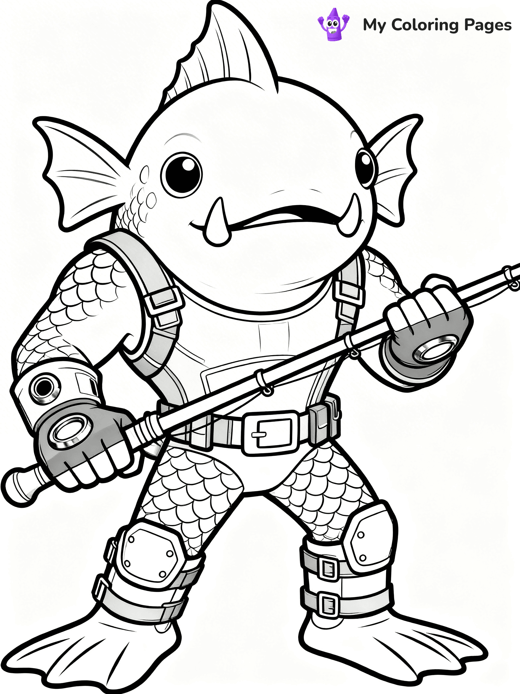 Skylanders Coloring Pages - 24