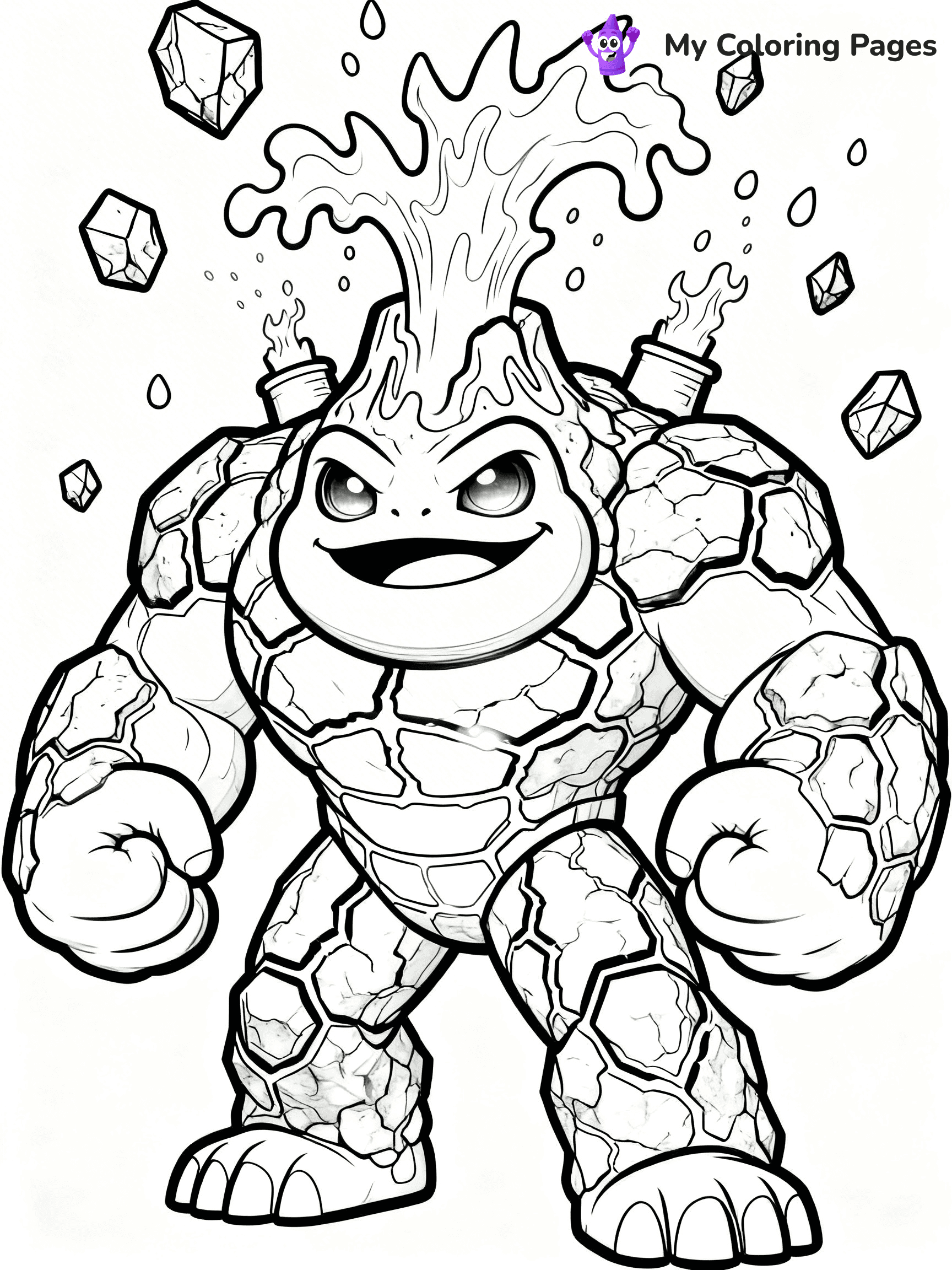 Skylanders Coloring Pages - 18