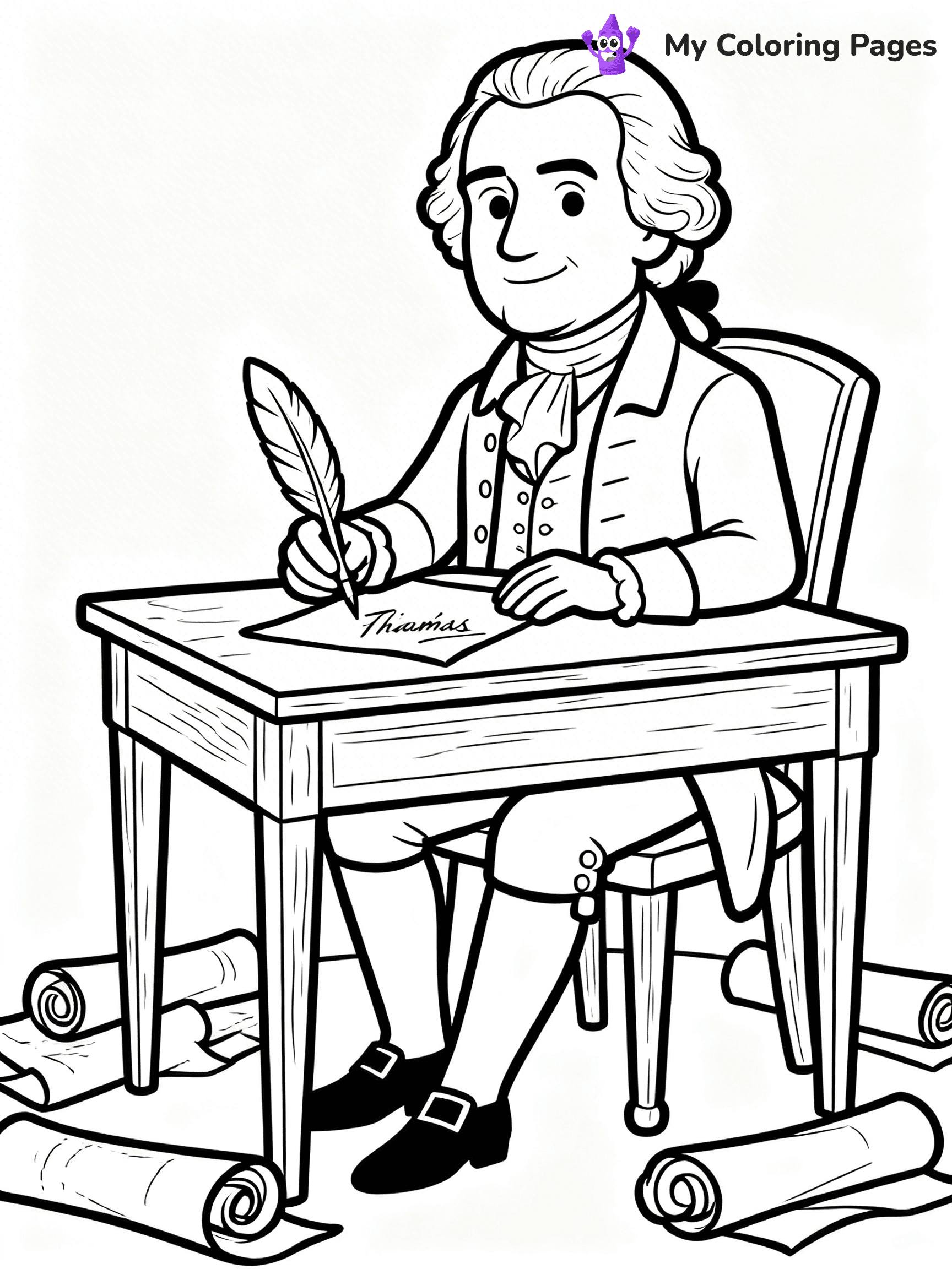 Presidents Coloring Pages - 7