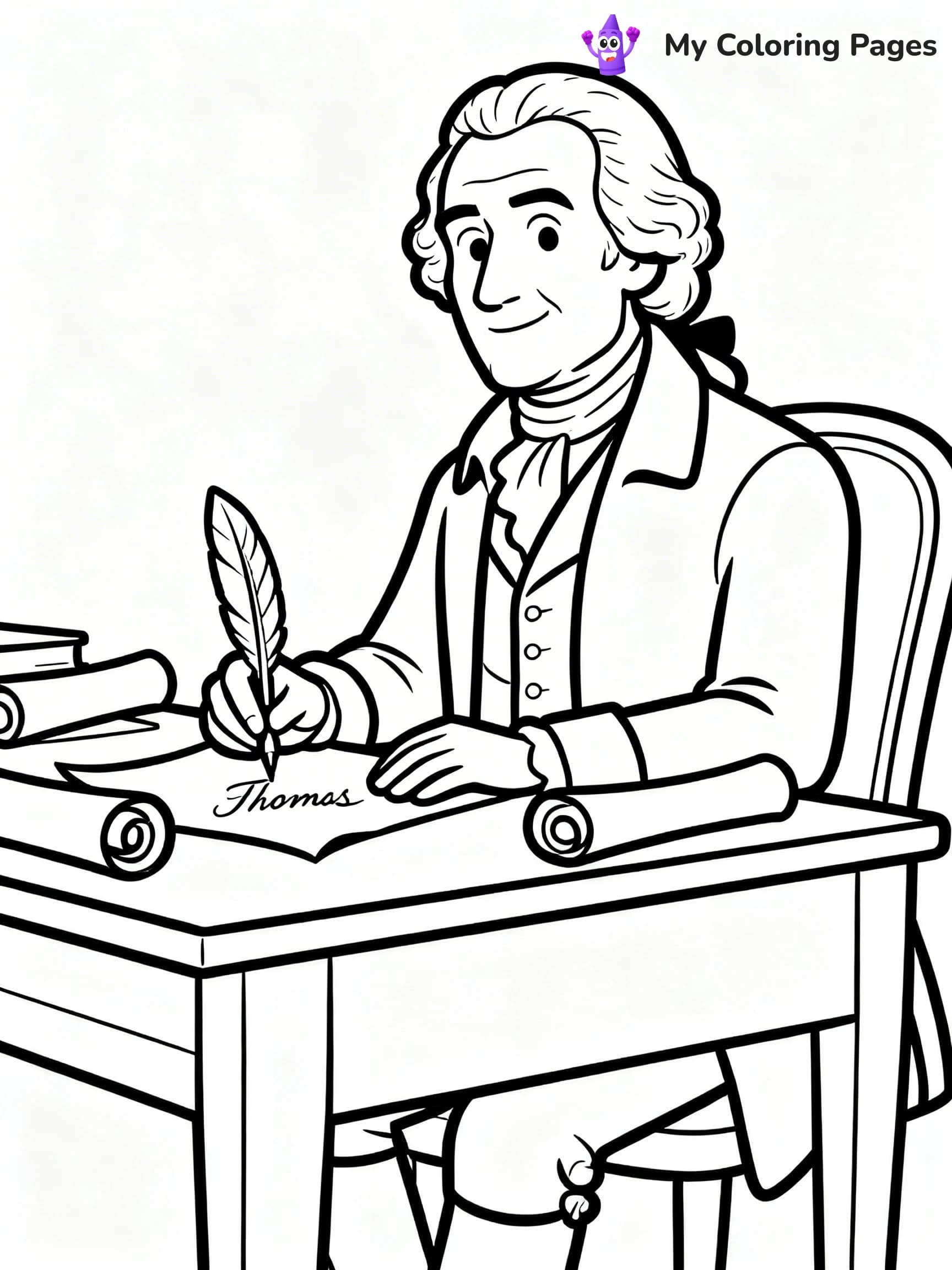 Presidents Coloring Pages - 4