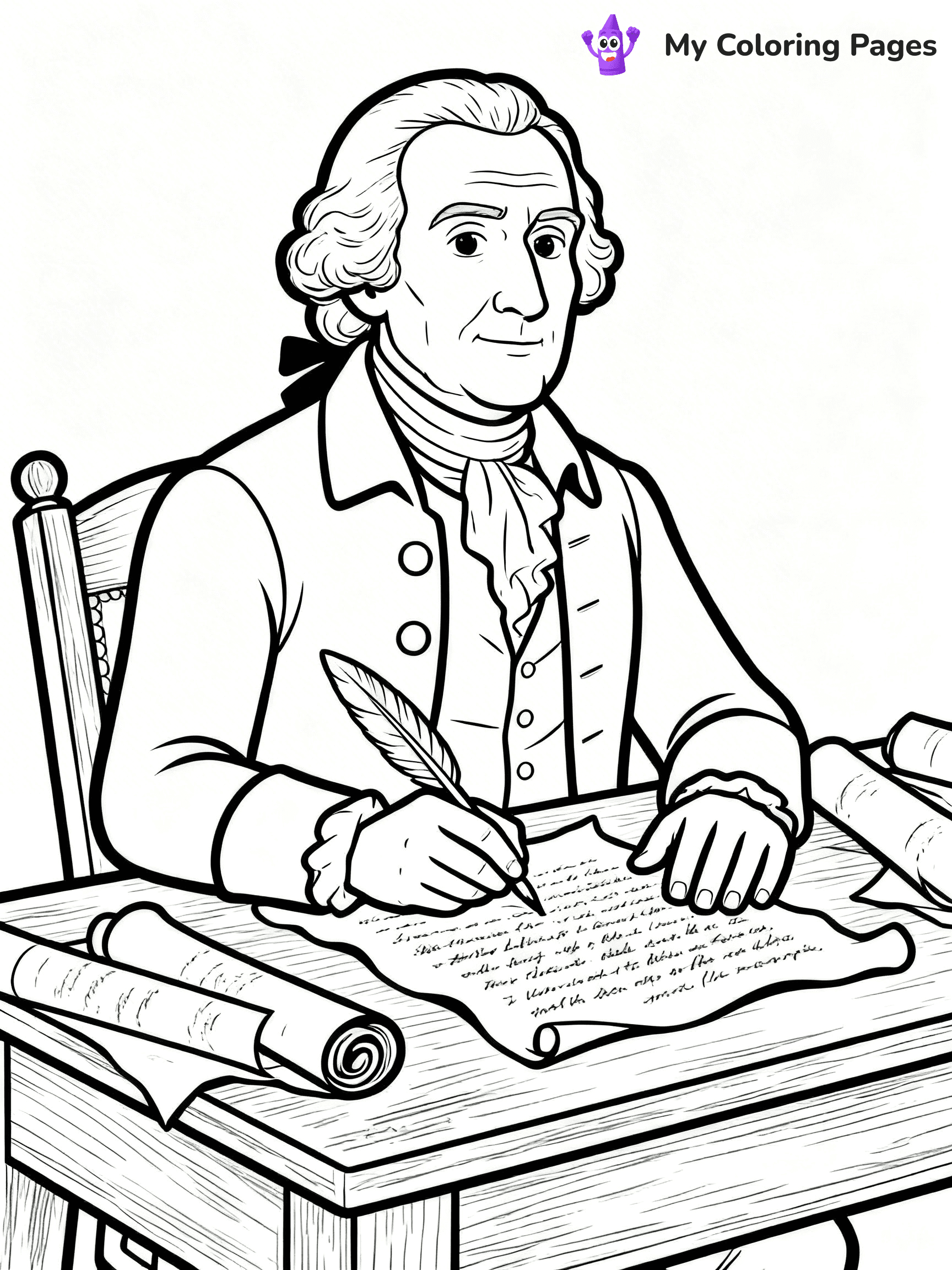 Presidents Coloring Pages - 3