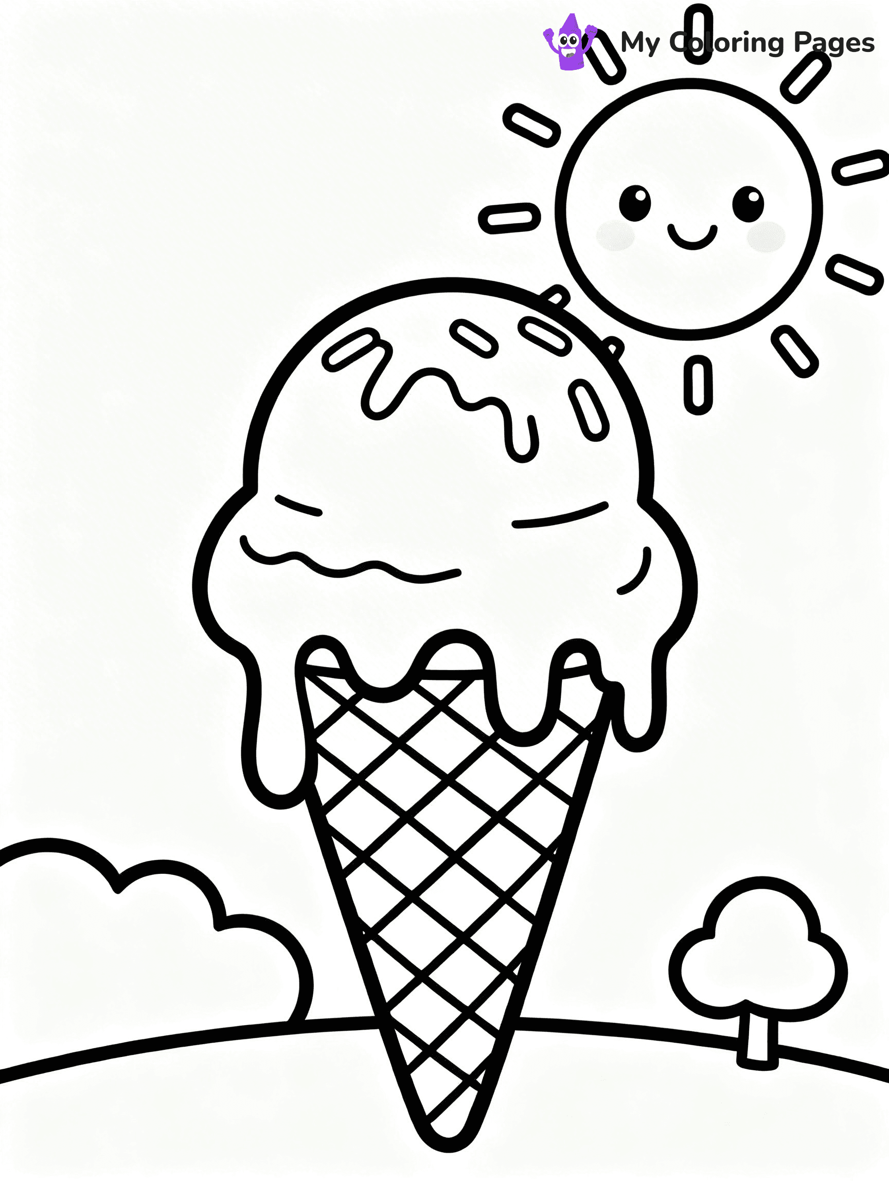 Coloring Pages Summer - 14