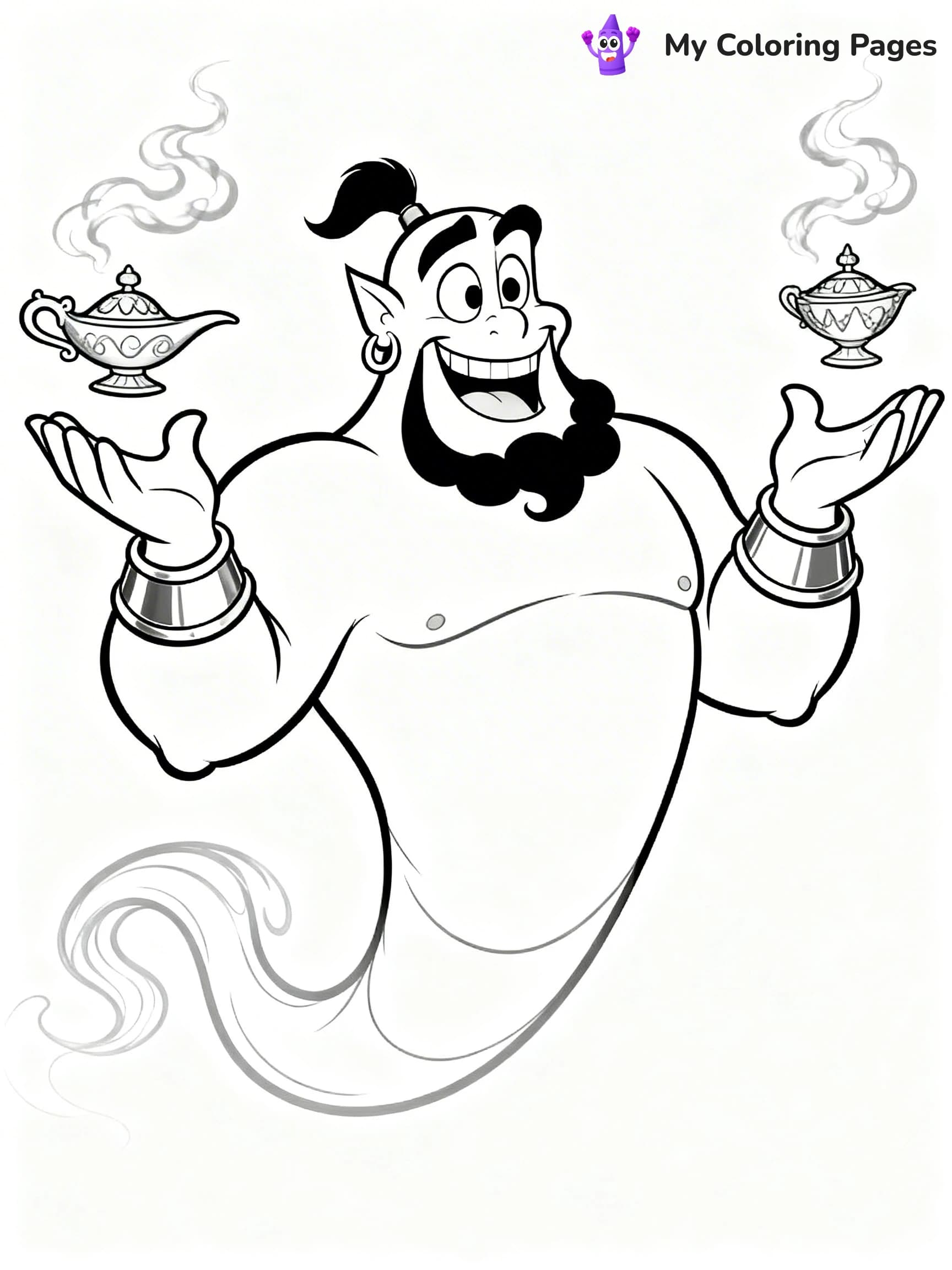 Aladdin Coloring Pages - 17