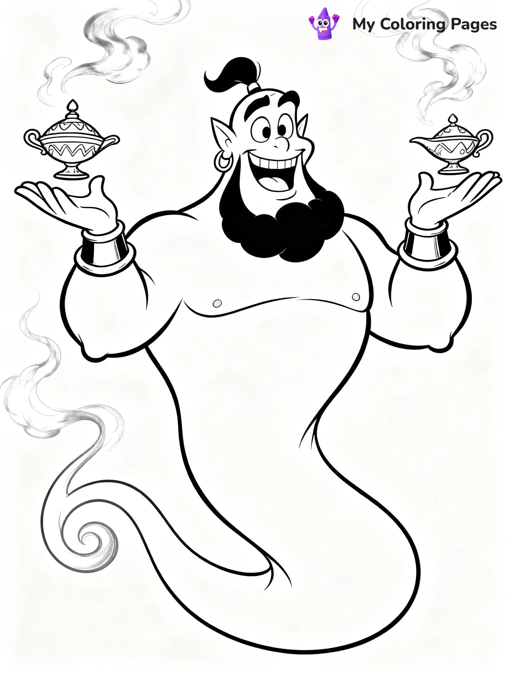 Aladdin Coloring Pages - 16