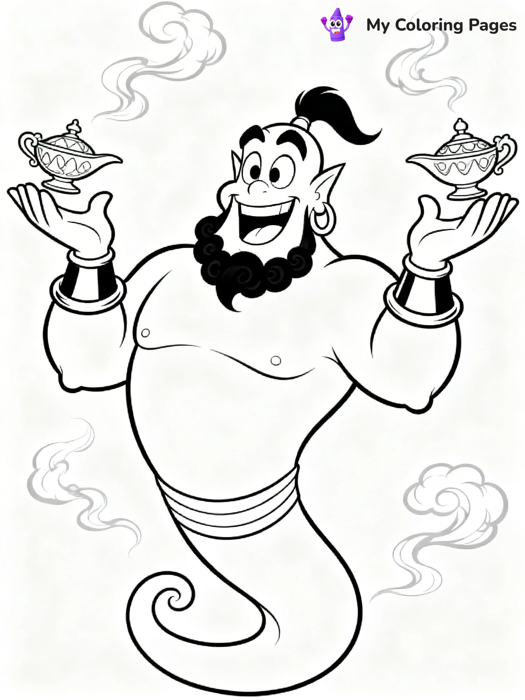 Aladdin Coloring Pages - 15