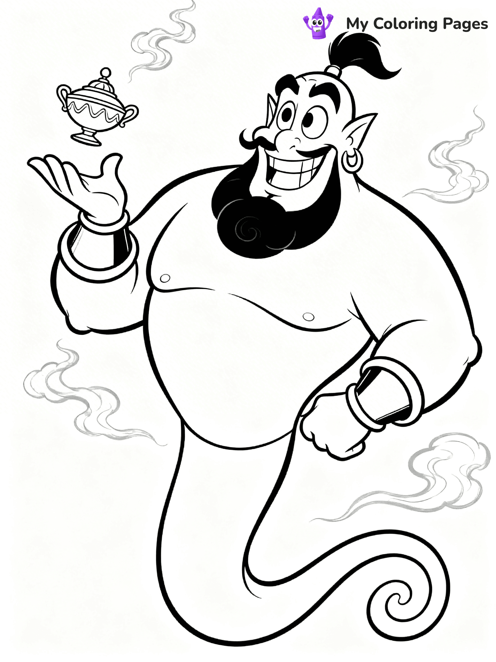 Aladdin Coloring Pages - 14