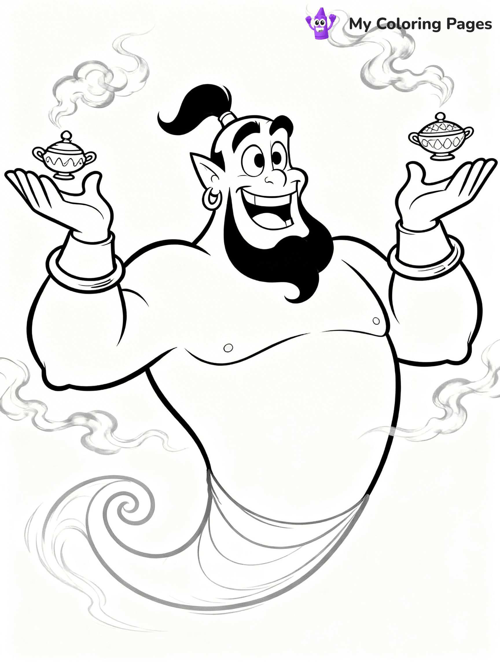 Aladdin Coloring Pages - 13