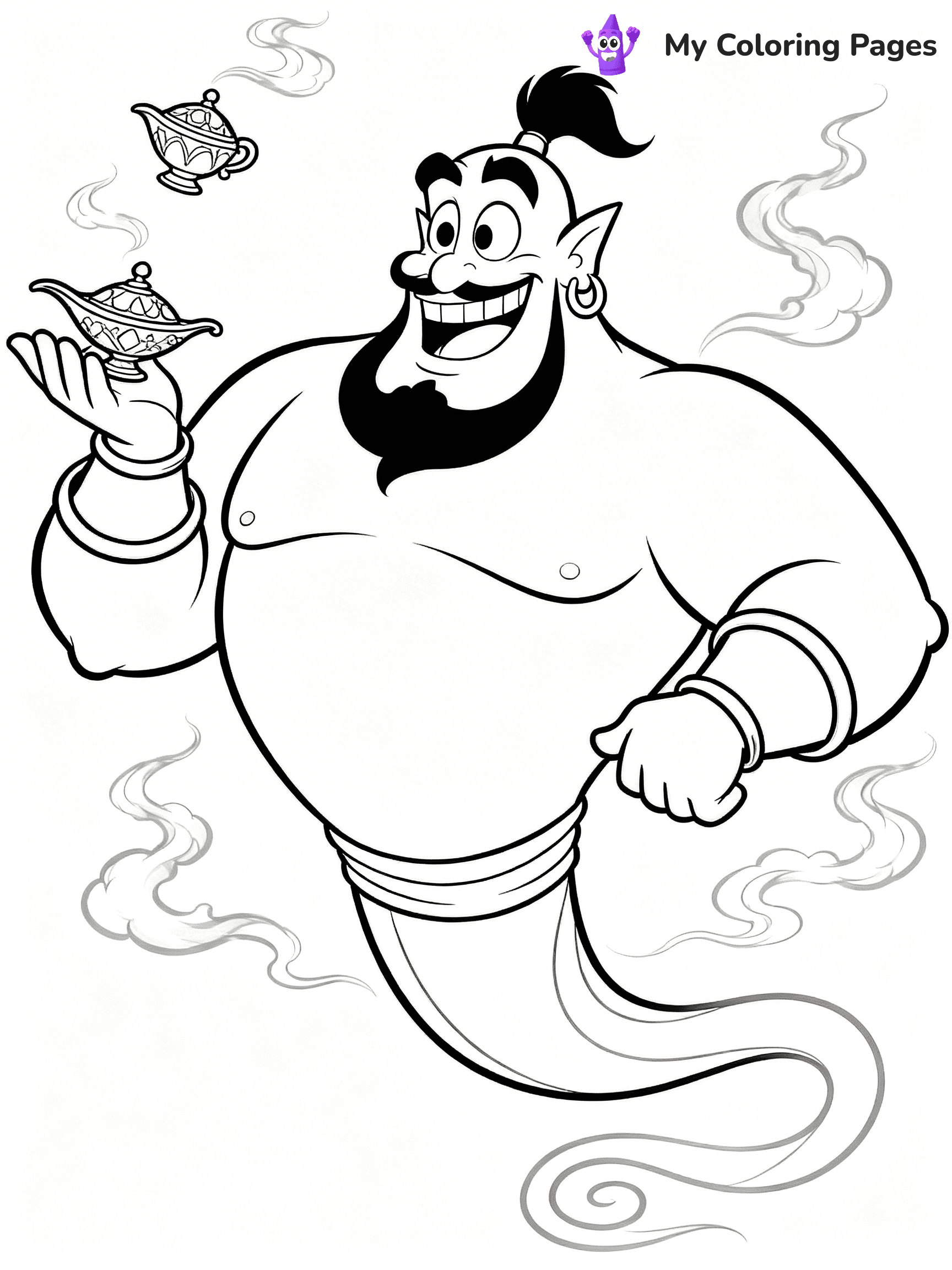 Aladdin Coloring Pages - 11