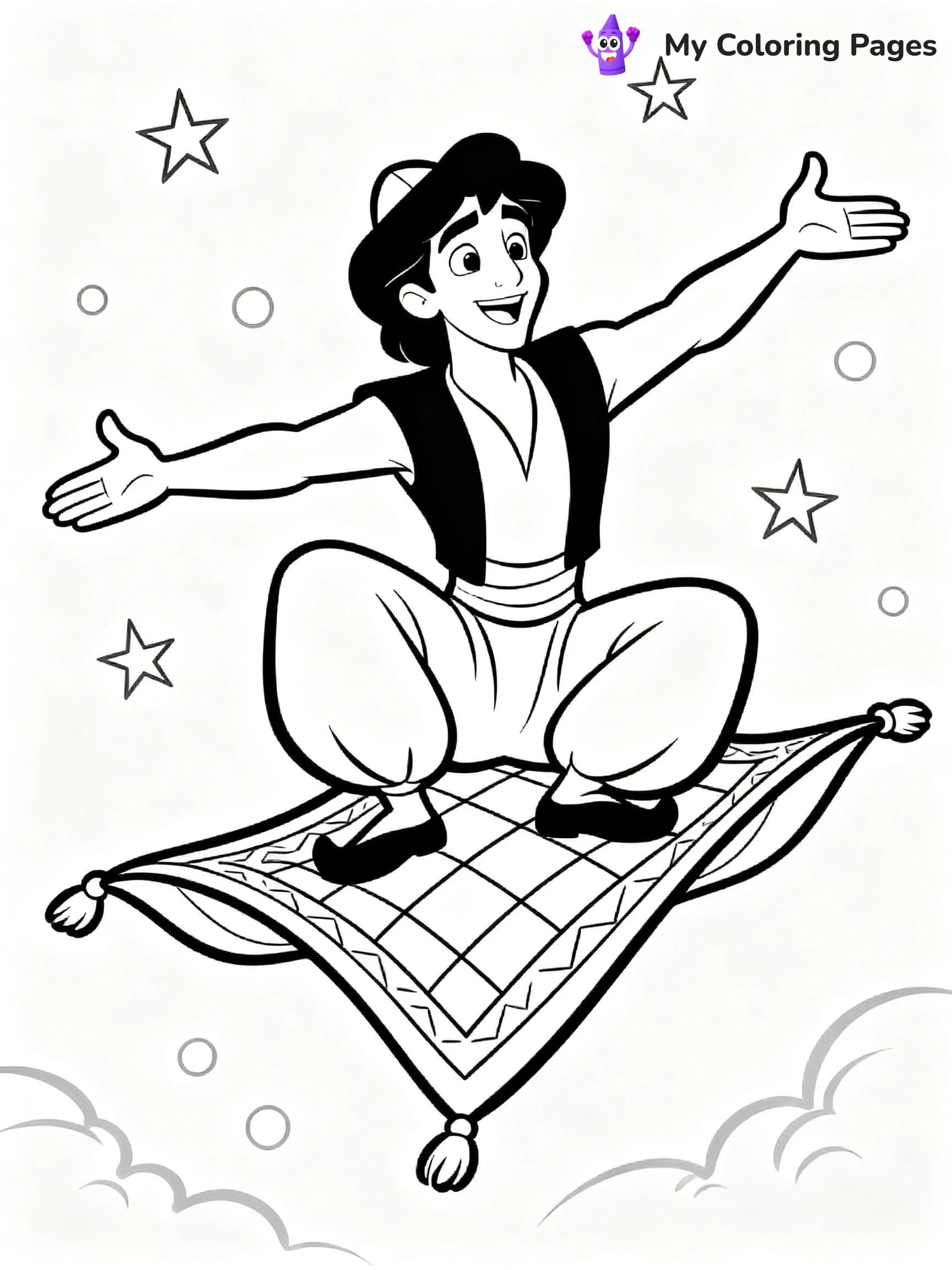Aladdin Coloring Pages - 5