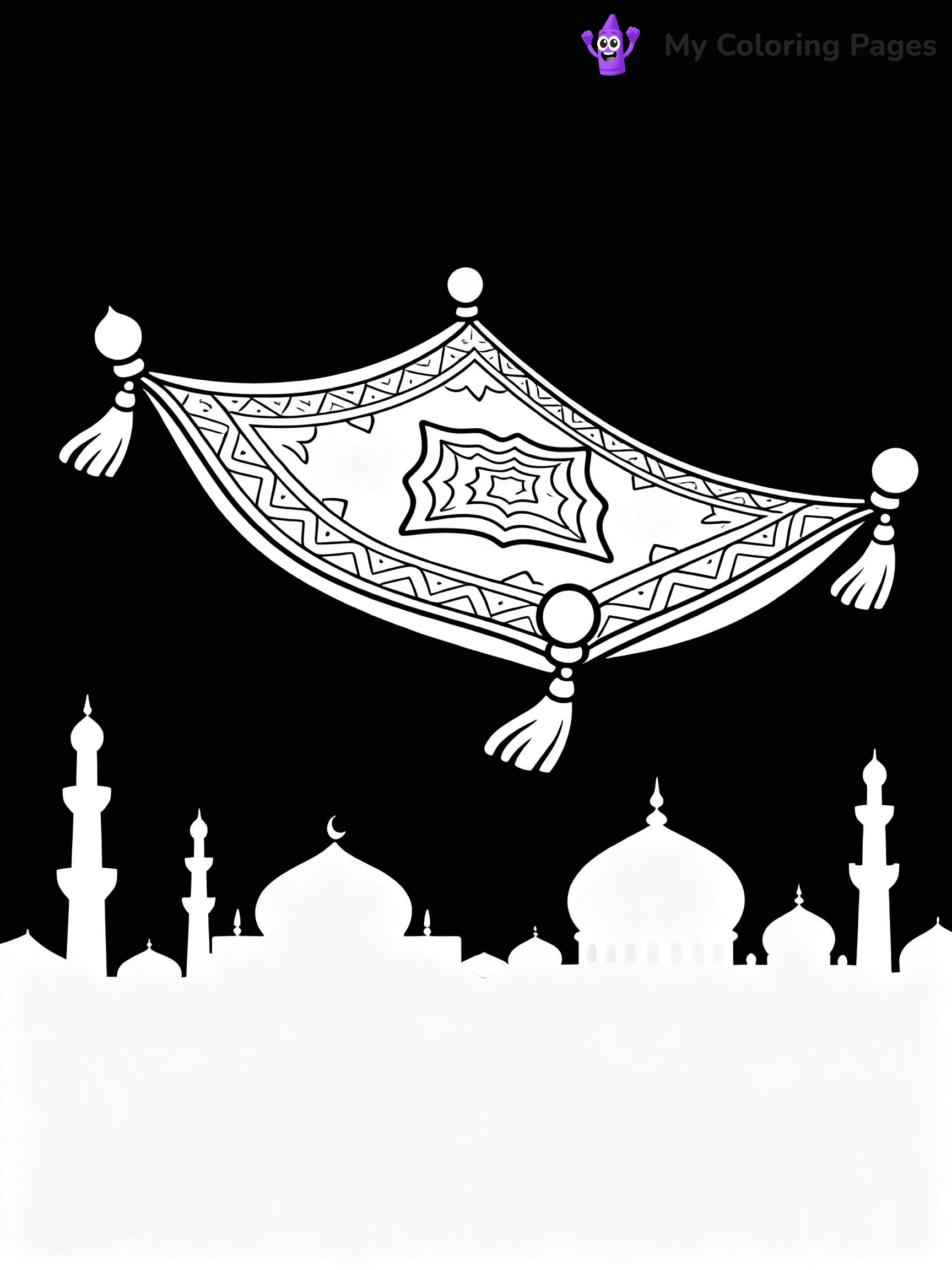 Aladdin Coloring Pages - 3