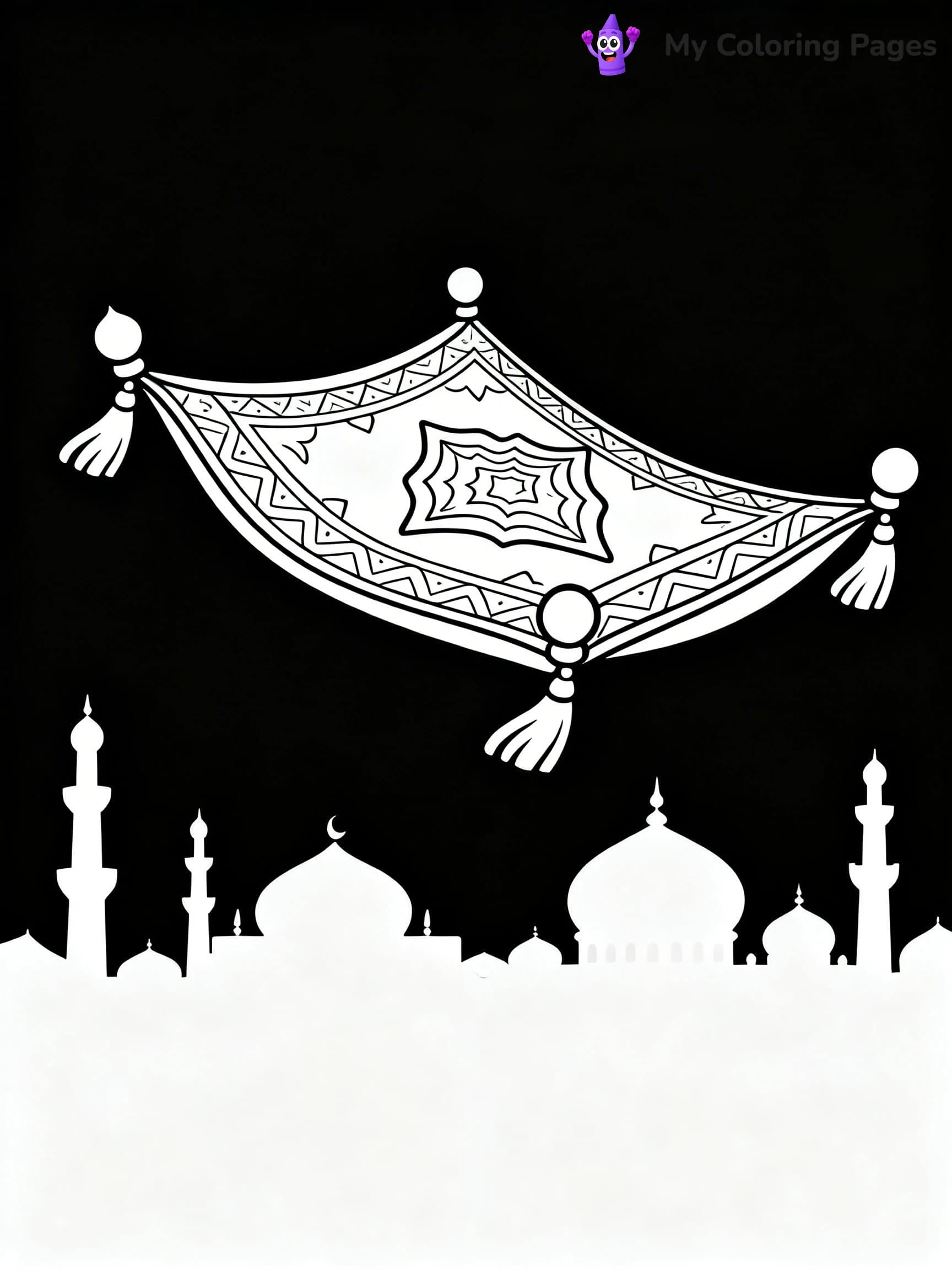 Aladdin Coloring Pages - 3
