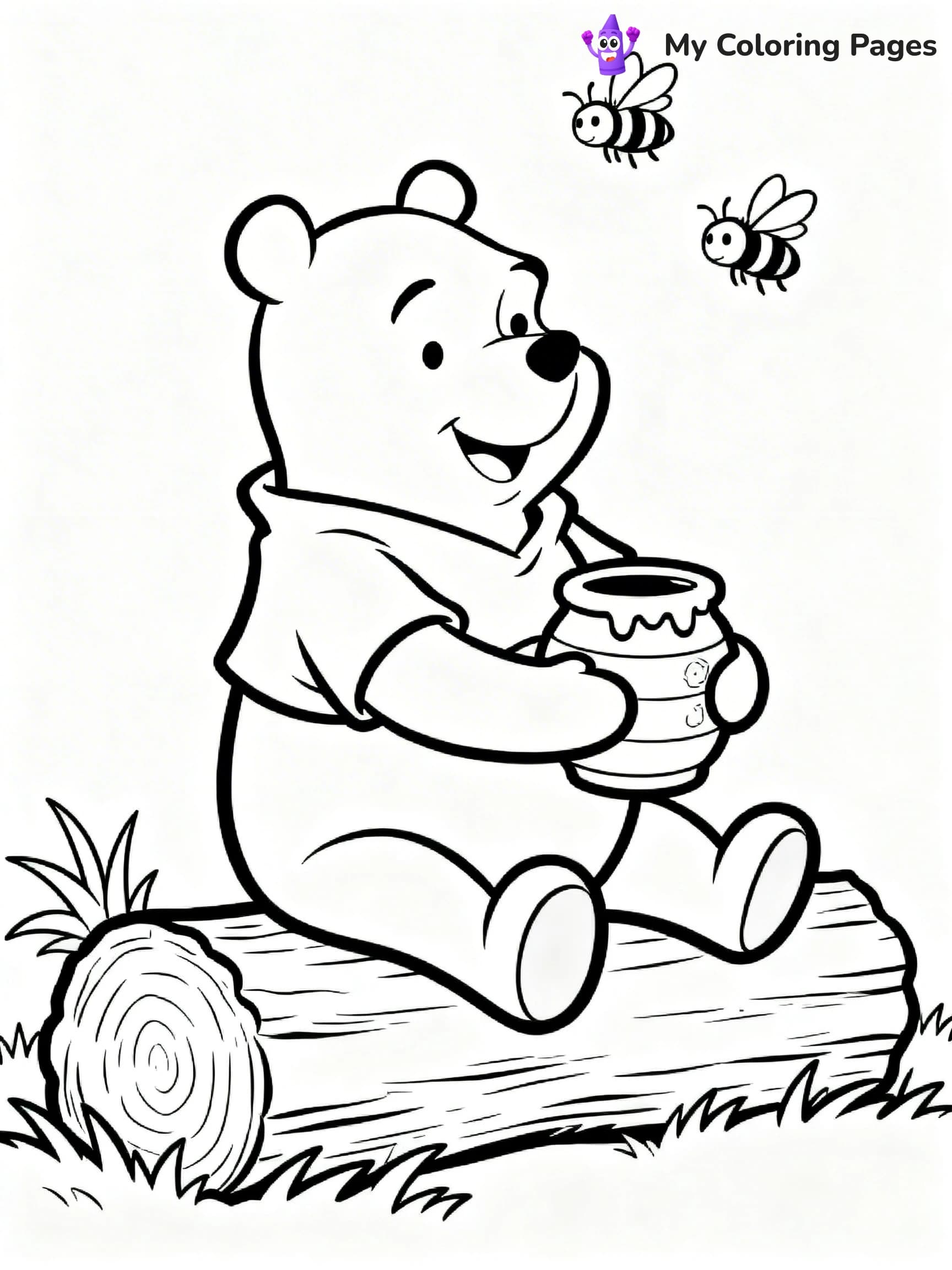 Tsum Tsum Coloring Pages - 24