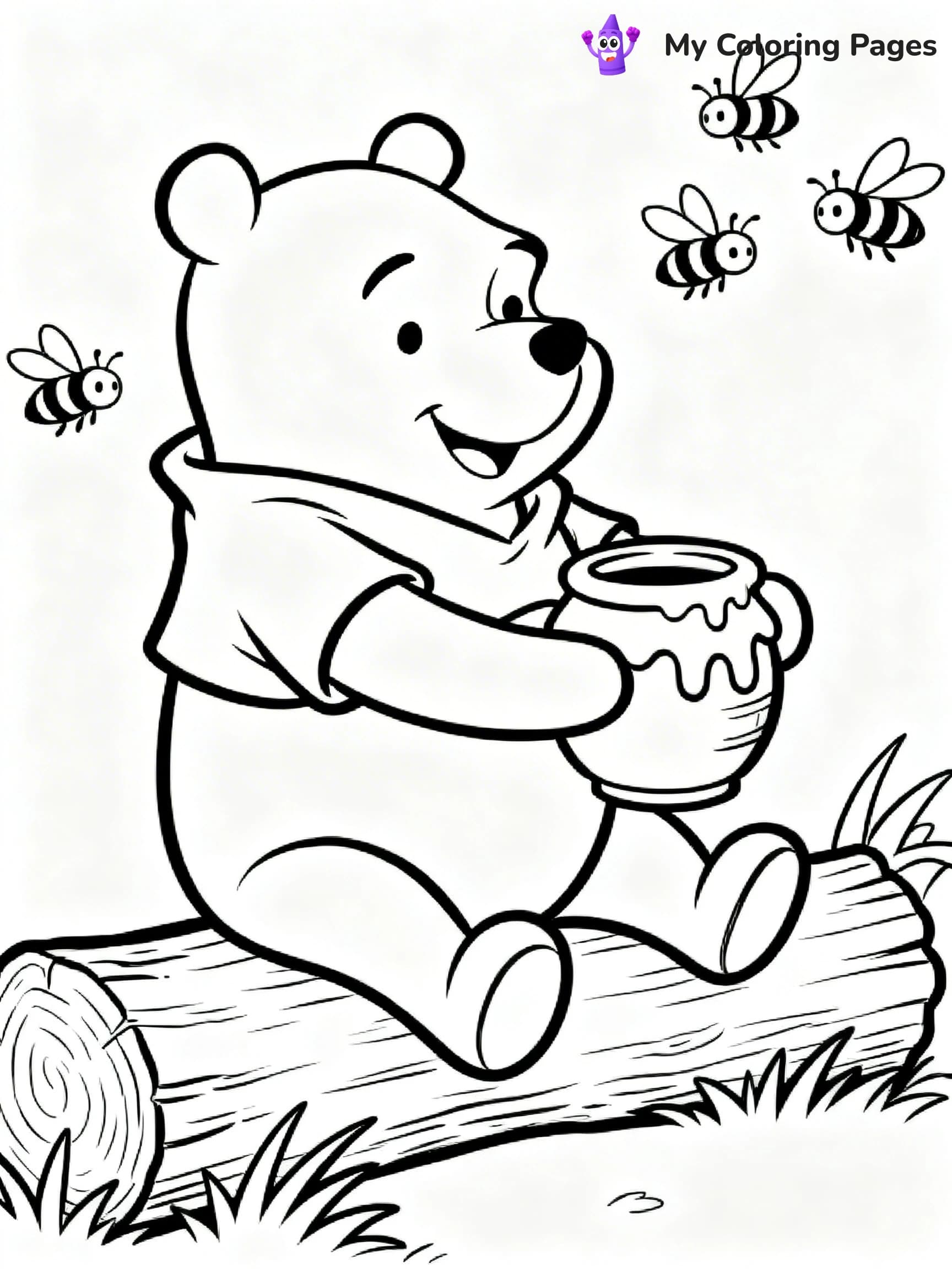 Tsum Tsum Coloring Pages - 23