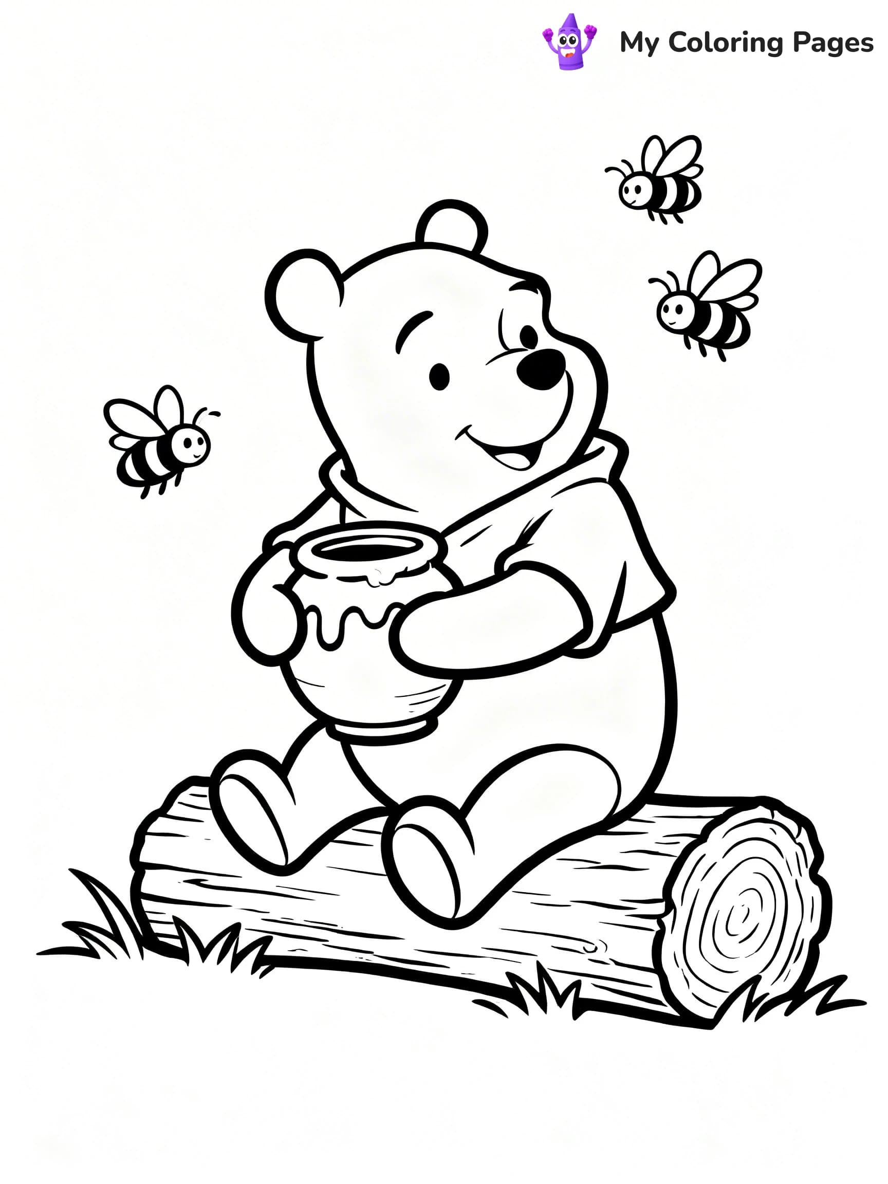 Tsum Tsum Coloring Pages - 22